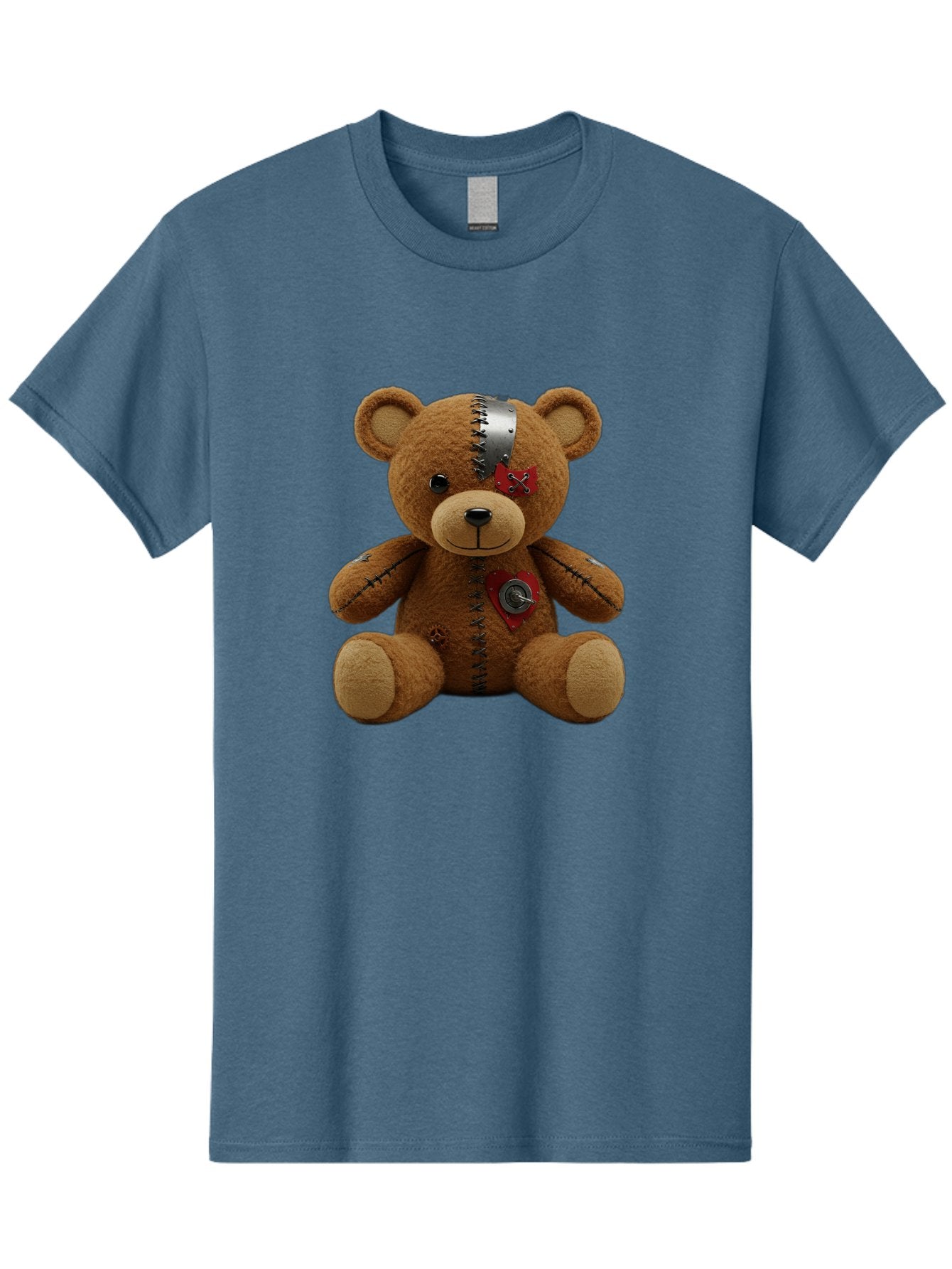 Voodoo-Teddy-Bear-1 Men'S Graphic Tee, 100% Cotton, Comfortable Casual Summer Wear, Machine Washable, Vintage Camera, Old Camera, Antique Camera, Black Camera, Classic Photography, Photography Equipment, Nostalgic Device, Film Camera, Bal575 10