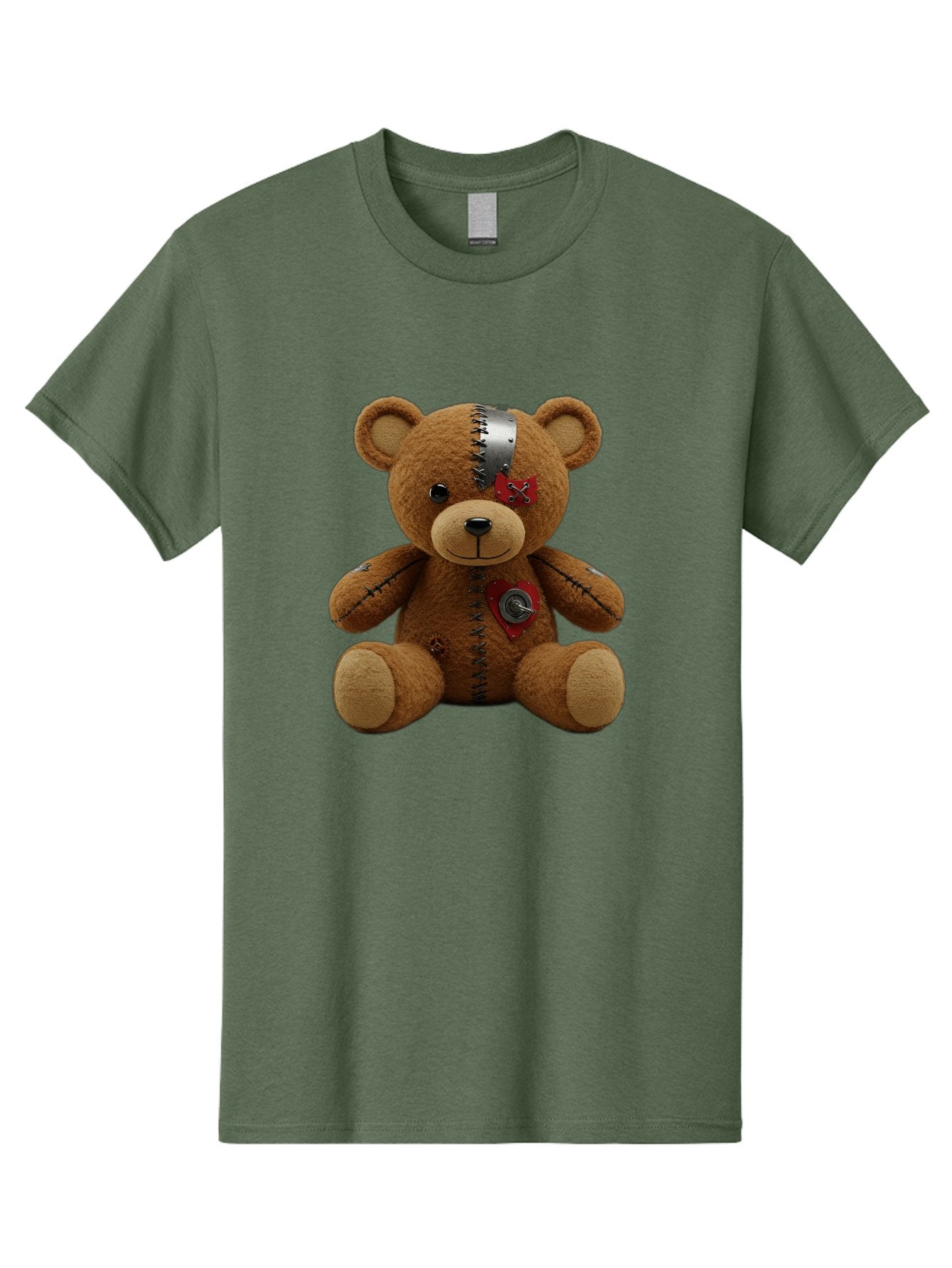 Voodoo-Teddy-Bear-1 Men'S Graphic Tee, 100% Cotton, Comfortable Casual Summer Wear, Machine Washable, Vintage Camera, Old Camera, Antique Camera, Black Camera, Classic Photography, Photography Equipment, Nostalgic Device, Film Camera, Bal575 9