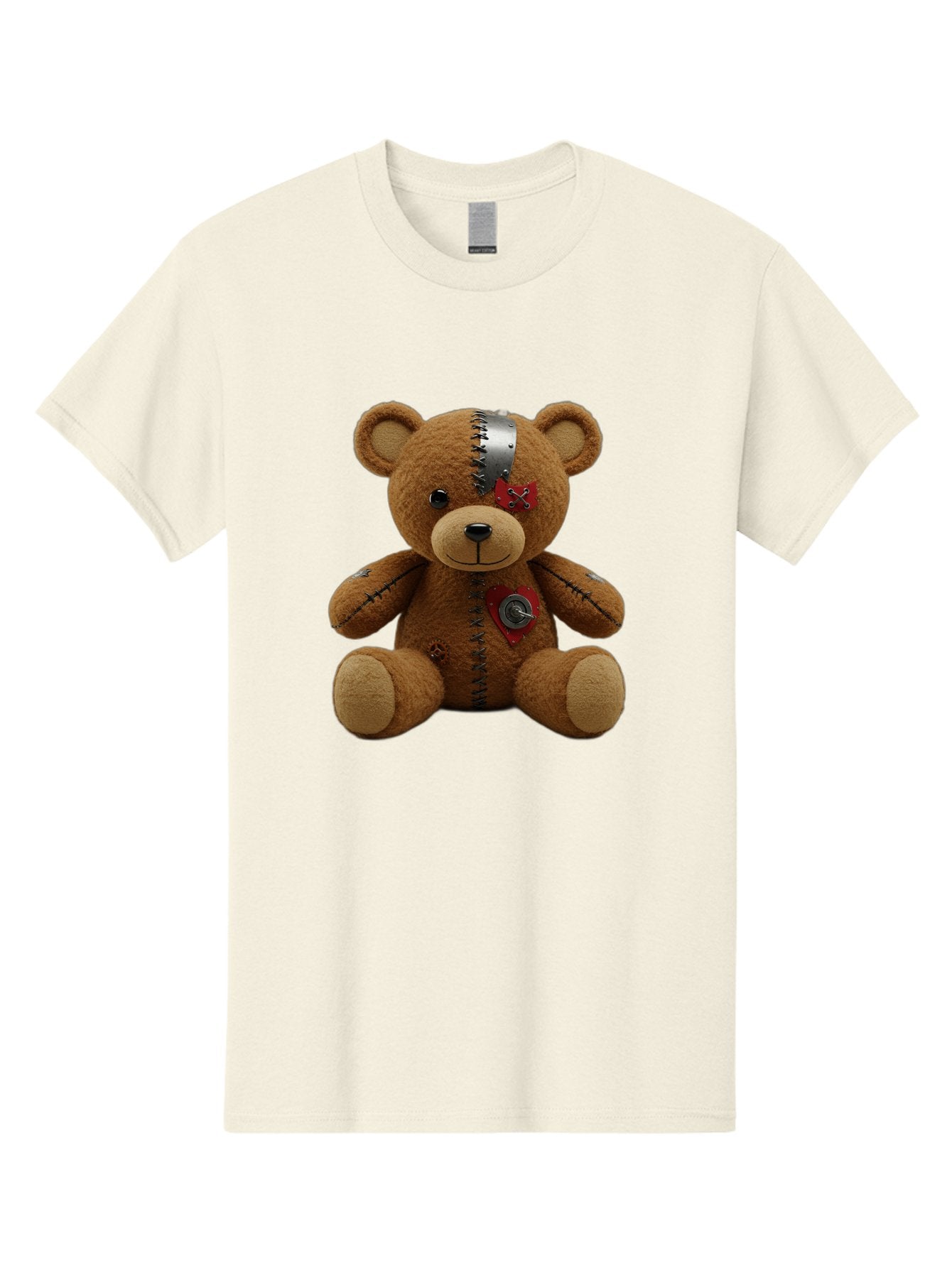 Voodoo-Teddy-Bear-1 Men'S Graphic Tee, 100% Cotton, Comfortable Casual Summer Wear, Machine Washable, Vintage Camera, Old Camera, Antique Camera, Black Camera, Classic Photography, Photography Equipment, Nostalgic Device, Film Camera, Bal575 13