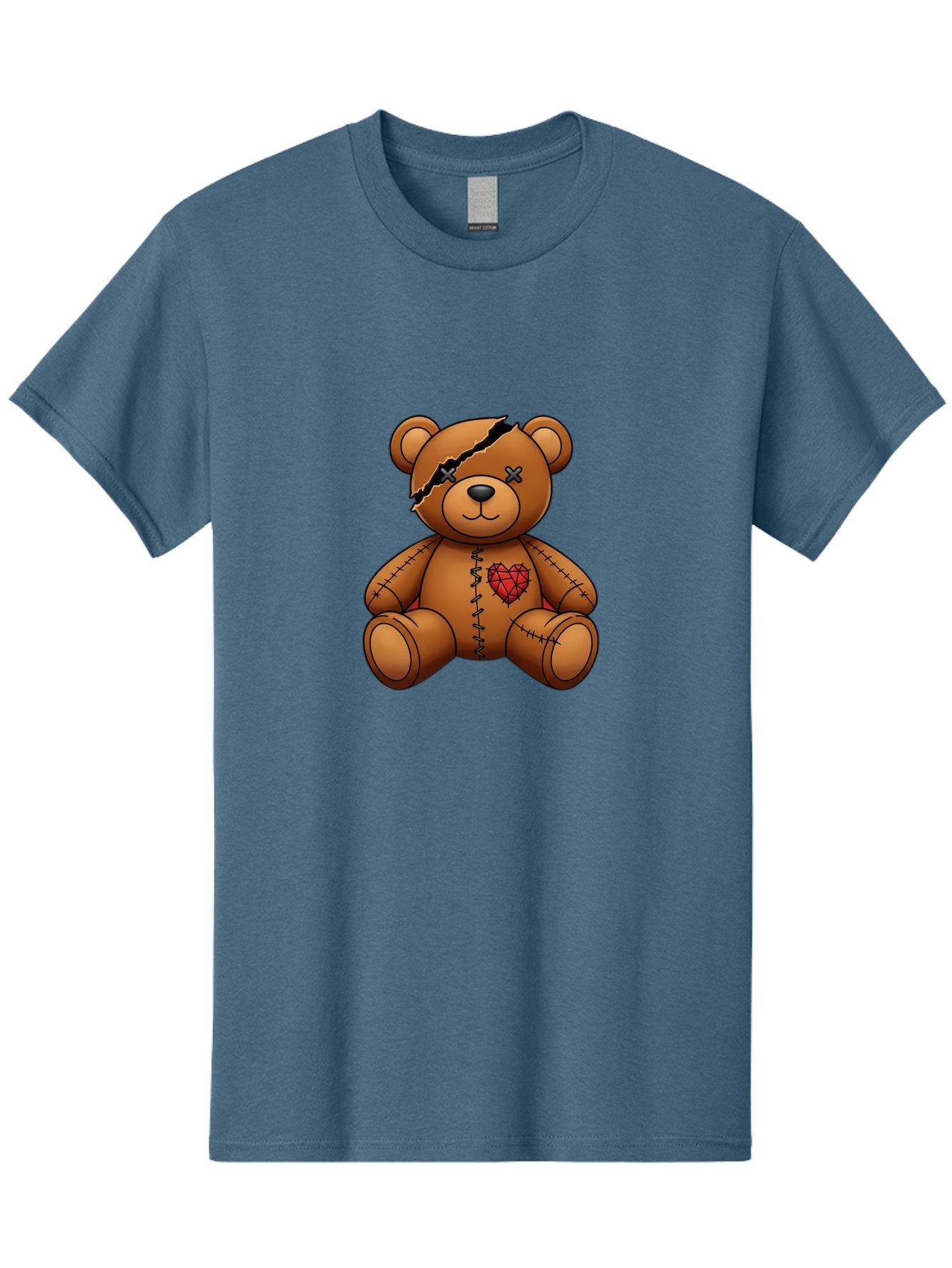 Voodoo-Teddy-Bear-3 Men'S Graphic Tee, 100% Cotton, Comfortable Casual Summer Wear, Machine Washable, Vintage Camera, Old Camera, Antique Camera, Black Camera, Classic Photography, Photography Equipment, Nostalgic Device, Film Camera, Bal577 7
