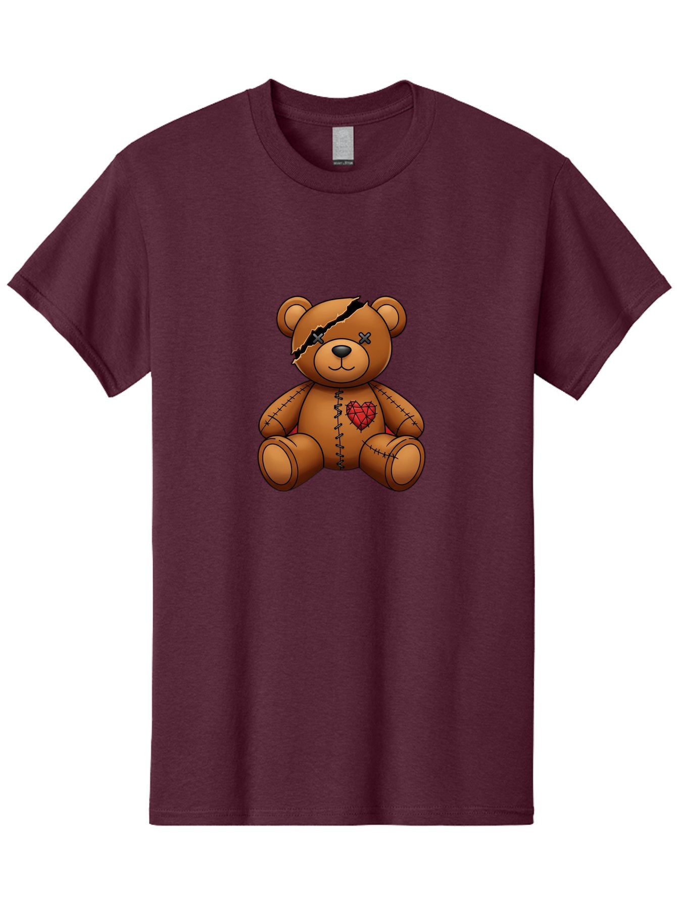 Voodoo-Teddy-Bear-3 Men'S Graphic Tee, 100% Cotton, Comfortable Casual Summer Wear, Machine Washable, Vintage Camera, Old Camera, Antique Camera, Black Camera, Classic Photography, Photography Equipment, Nostalgic Device, Film Camera, Bal577 5