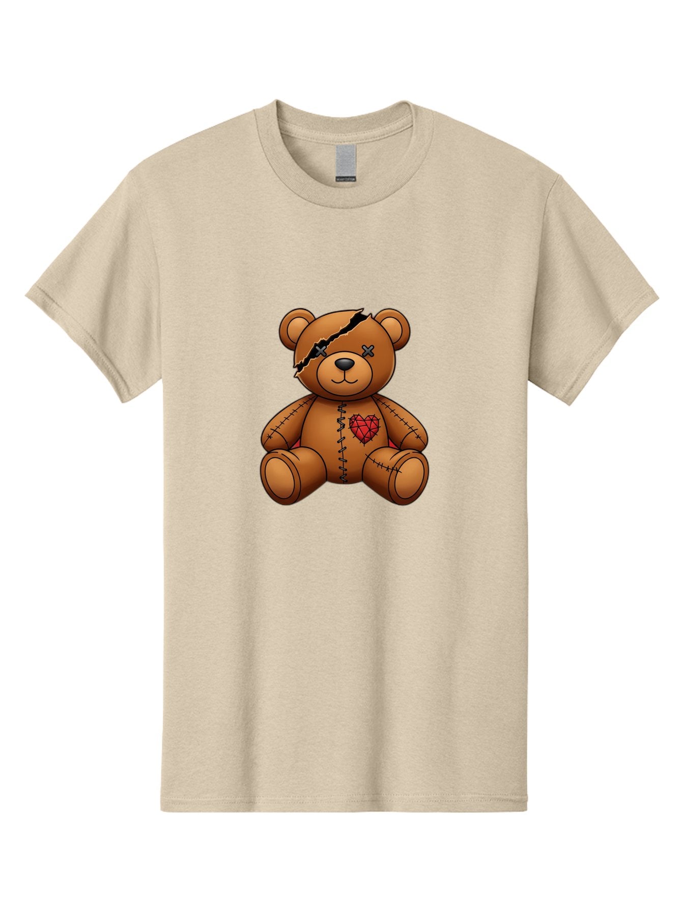 Voodoo-Teddy-Bear-3 Men'S Graphic Tee, 100% Cotton, Comfortable Casual Summer Wear, Machine Washable, Vintage Camera, Old Camera, Antique Camera, Black Camera, Classic Photography, Photography Equipment, Nostalgic Device, Film Camera, Bal577 13