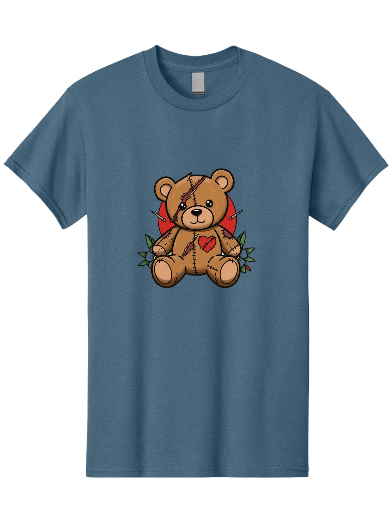 Voodoo-Teddy-Bear-4 Men'S Graphic Tee, 100% Cotton, Comfortable Casual Summer Wear, Machine Washable, Vintage Camera, Old Camera, Antique Camera, Black Camera, Classic Photography, Photography Equipment, Nostalgic Device, Film Camera, Bal578