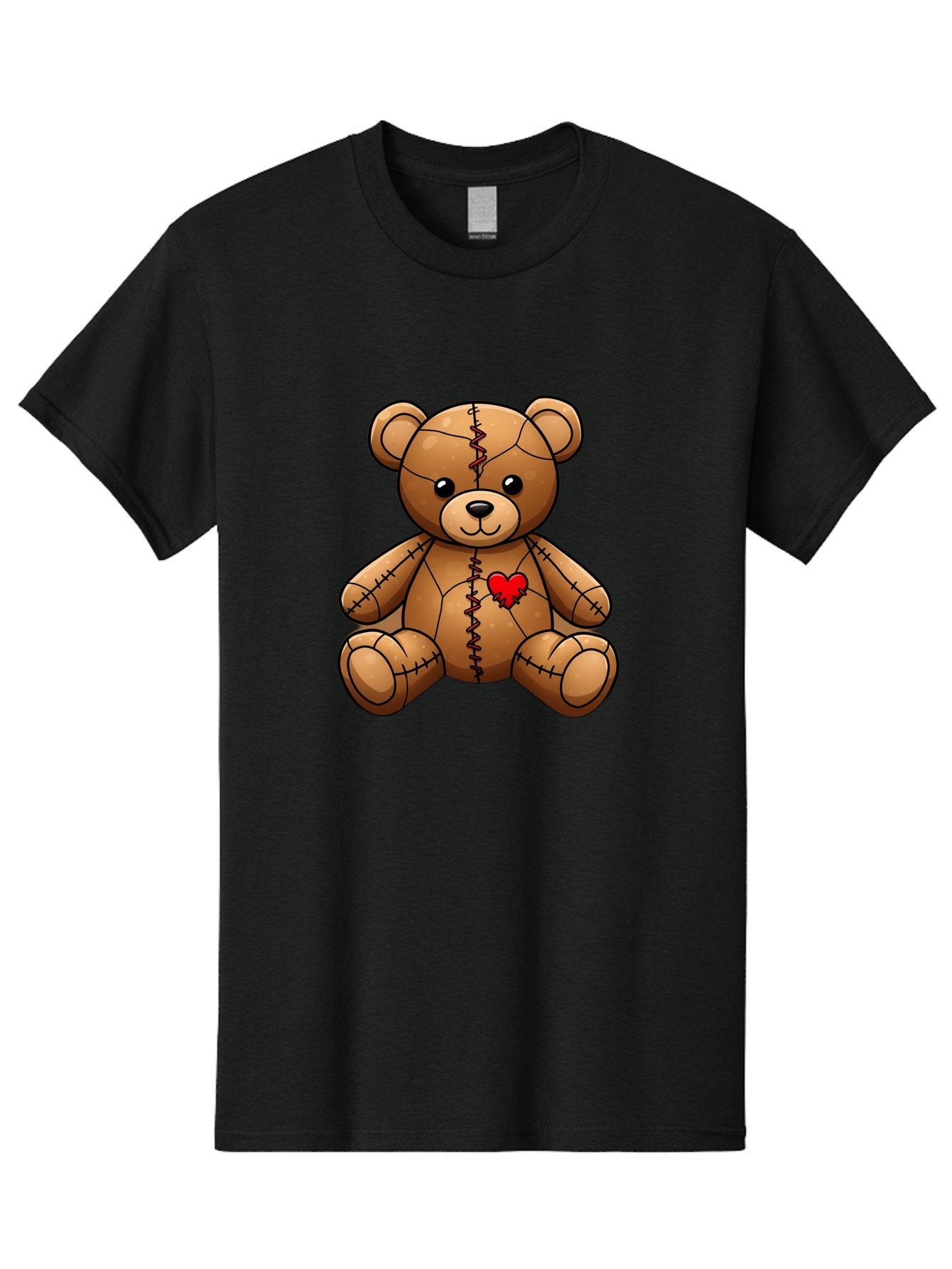 Voodoo-Teddy-Bear-5 Men'S Graphic Tee, 100% Cotton, Comfortable Casual Summer Wear, Machine Washable, Vintage Camera, Old Camera, Antique Camera, Black Camera, Classic Photography, Photography Equipment, Nostalgic Device, Film Camera, Bal579 9