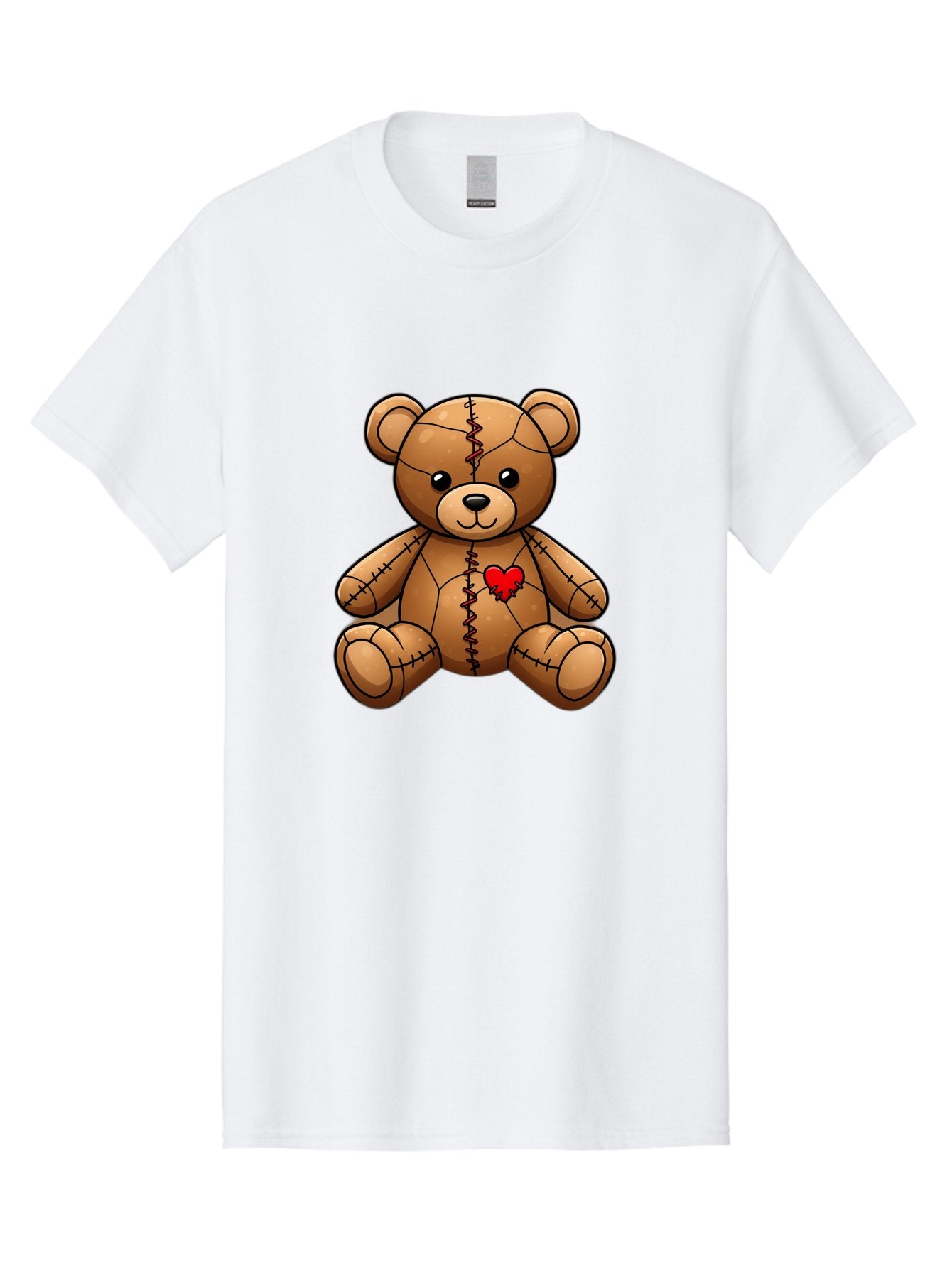 Voodoo-Teddy-Bear-5 Men'S Graphic Tee, 100% Cotton, Comfortable Casual Summer Wear, Machine Washable, Vintage Camera, Old Camera, Antique Camera, Black Camera, Classic Photography, Photography Equipment, Nostalgic Device, Film Camera, Bal579 3