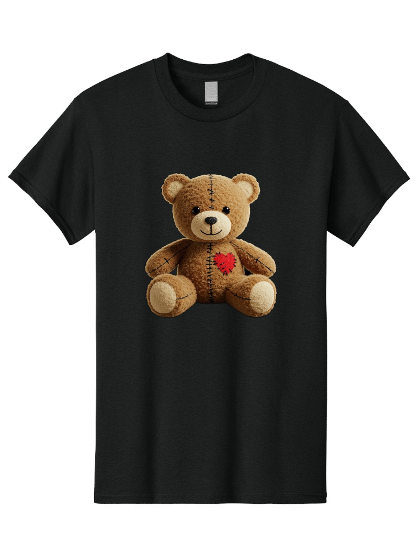 Voodoo-Teddy-Bear-6 Men'S Graphic Tee, 100% Cotton, Comfortable Casual Summer Wear, Machine Washable, Vintage Camera, Old Camera, Antique Camera, Black Camera, Classic Photography, Photography Equipment, Nostalgic Device, Film Camera, Bal580 9