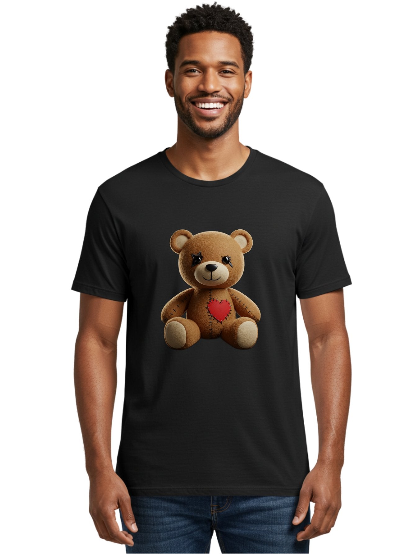 Voodoo-Teddy-Bear Men'S Graphic Tee, 100% Cotton, Comfortable Casual Summer Wear, Machine Washable, Vintage Camera, Old Camera, Antique Camera, Black Camera, Classic Photography, Photography Equipment, Nostalgic Device, Film Camera, Camera Art Bal581 17