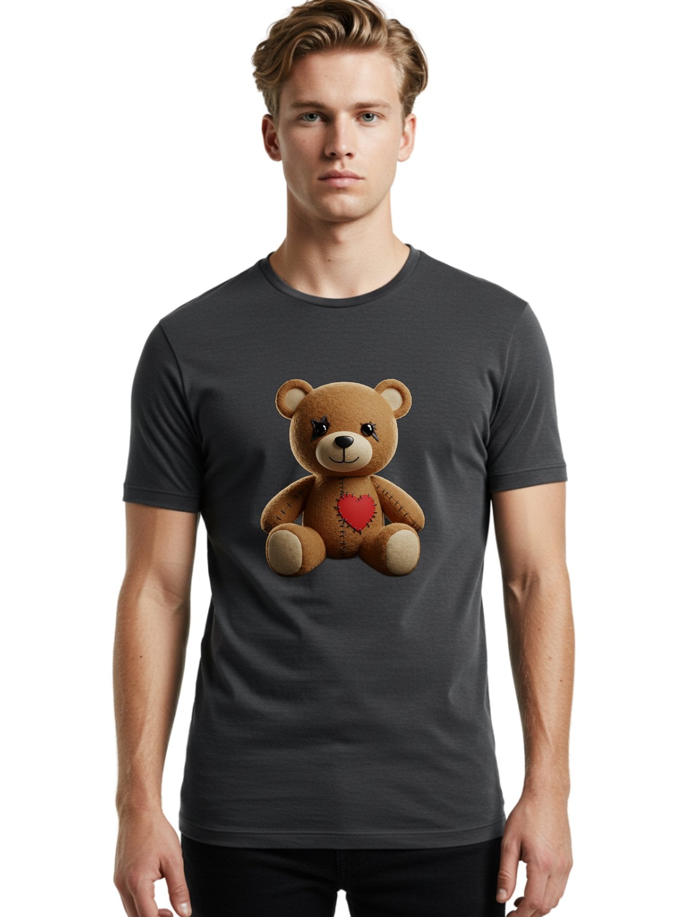 Voodoo-Teddy-Bear Men'S Graphic Tee, 100% Cotton, Comfortable Casual Summer Wear, Machine Washable, Vintage Camera, Old Camera, Antique Camera, Black Camera, Classic Photography, Photography Equipment, Nostalgic Device, Film Camera, Camera Art Bal581 22