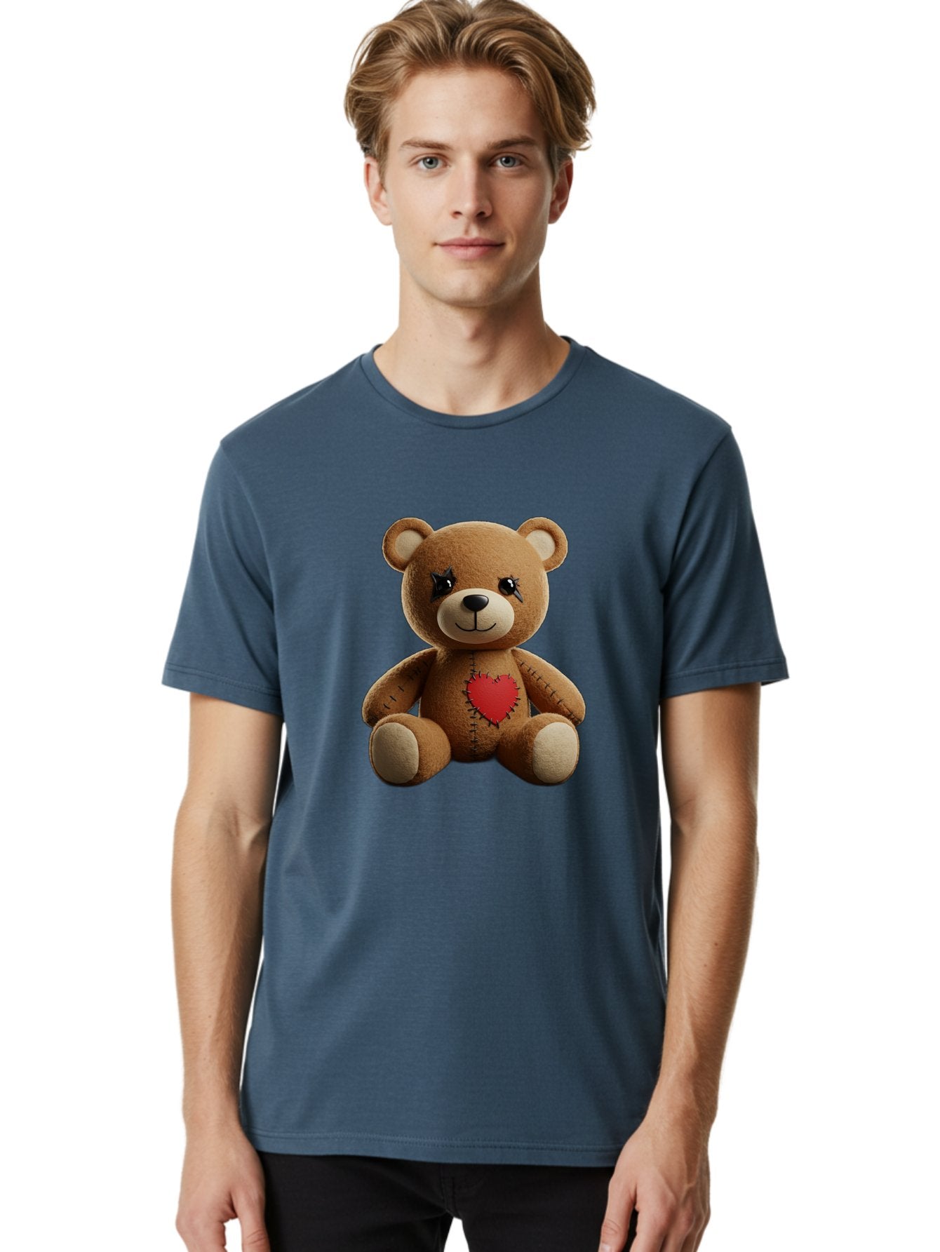 Voodoo-Teddy-Bear Men'S Graphic Tee, 100% Cotton, Comfortable Casual Summer Wear, Machine Washable, Vintage Camera, Old Camera, Antique Camera, Black Camera, Classic Photography, Photography Equipment, Nostalgic Device, Film Camera, Camera Art Bal581 27
