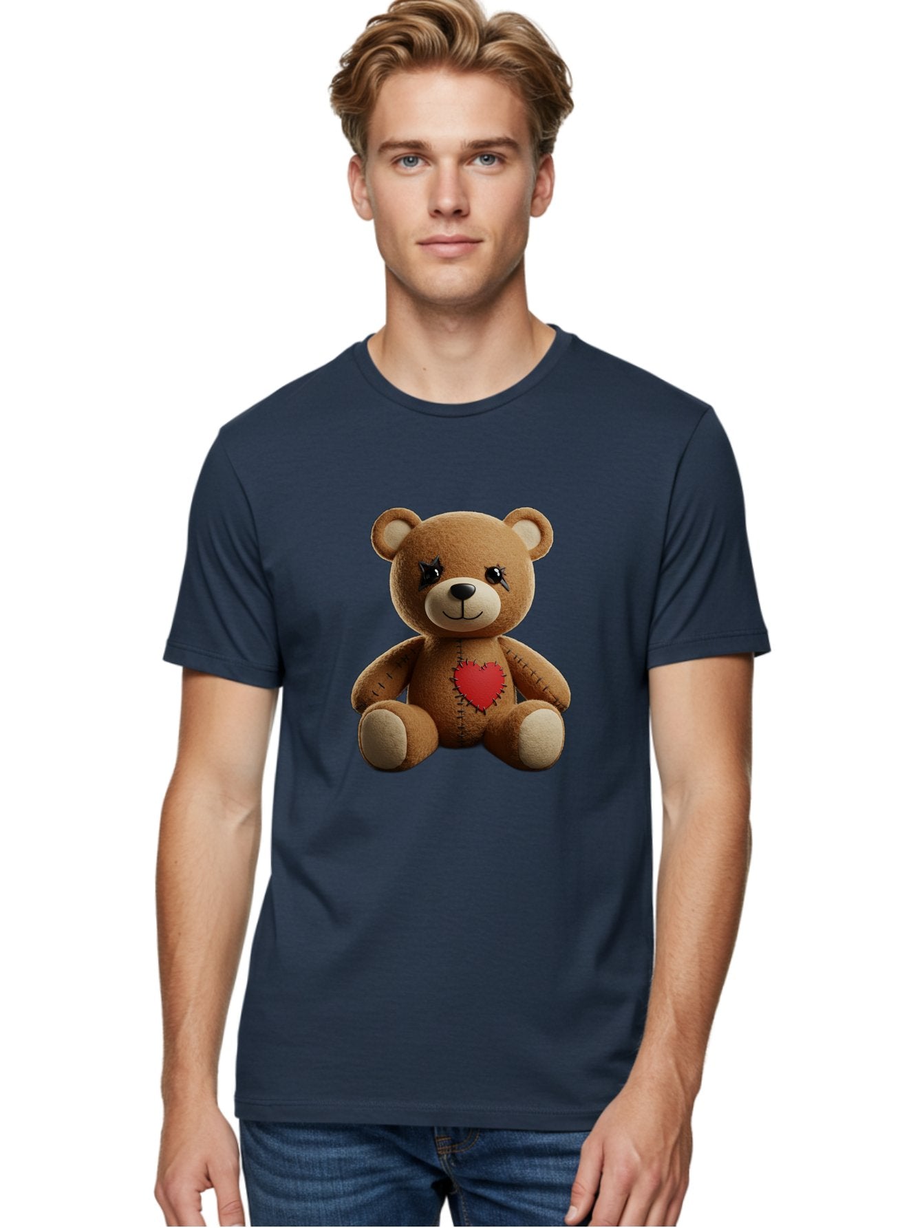 Voodoo-Teddy-Bear Men'S Graphic Tee, 100% Cotton, Comfortable Casual Summer Wear, Machine Washable, Vintage Camera, Old Camera, Antique Camera, Black Camera, Classic Photography, Photography Equipment, Nostalgic Device, Film Camera, Camera Art Bal581 19