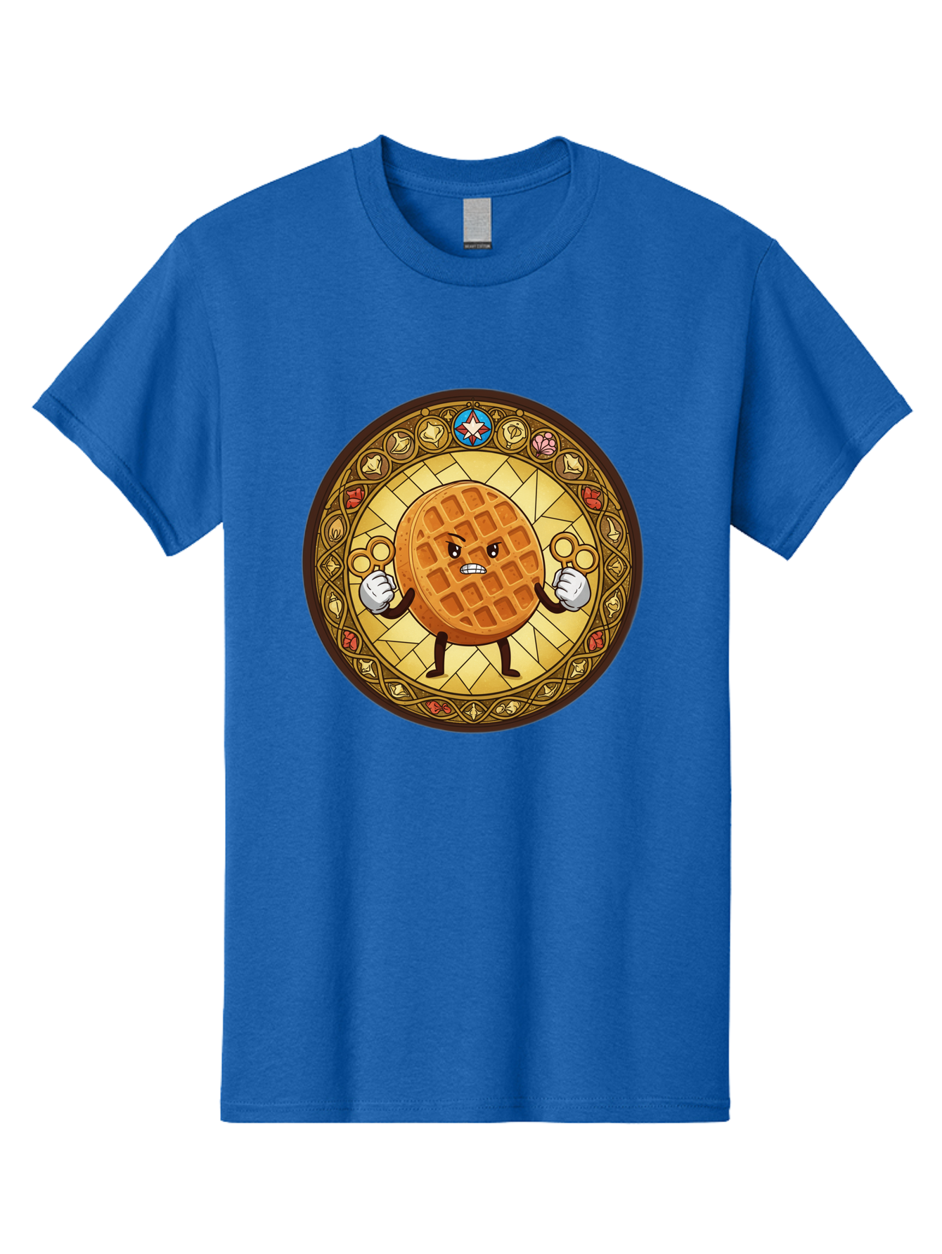 Waffle Men'S Graphic Tee, 100% Cotton, Comfortable Casual Summer Wear, Machine Washable, Vintage Camera, Old Camera, Antique Camera, Black Camera, Classic Photography, Photography Equipment, Nostalgic Device, Film Camera, Camera Art Bal585