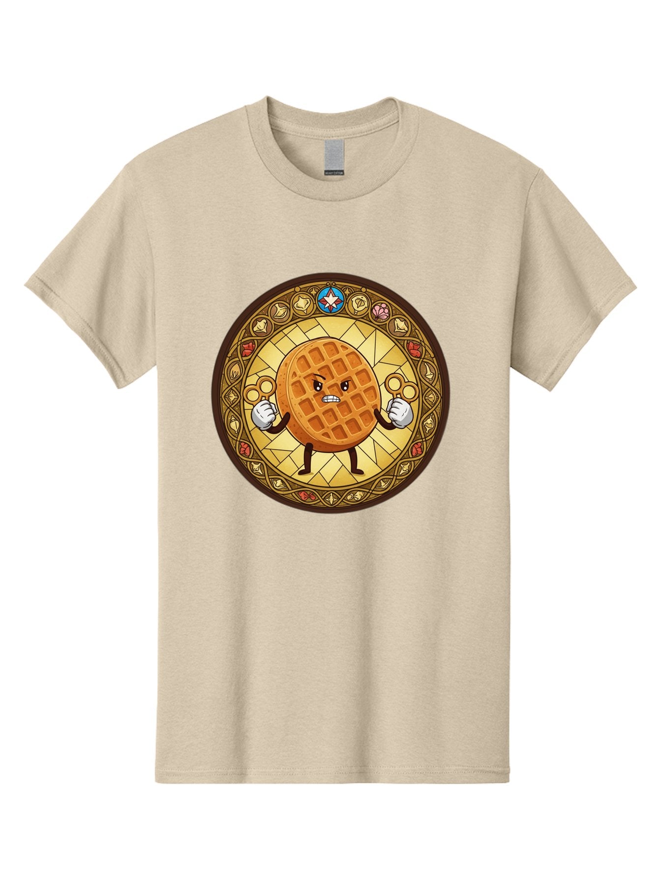 Waffle Men'S Graphic Tee, 100% Cotton, Comfortable Casual Summer Wear, Machine Washable, Vintage Camera, Old Camera, Antique Camera, Black Camera, Classic Photography, Photography Equipment, Nostalgic Device, Film Camera, Camera Art Bal585 5