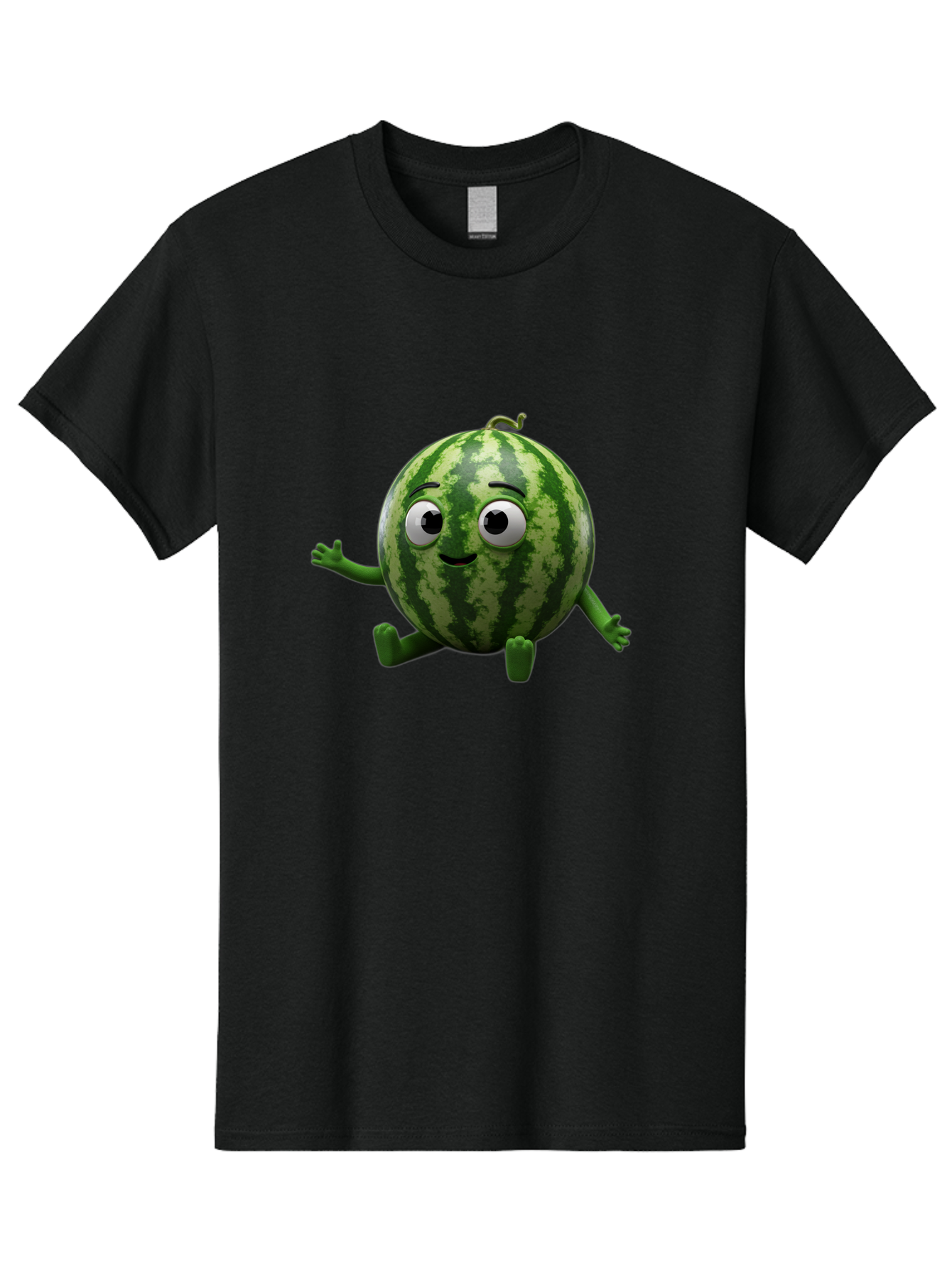 Watermelon-Character Men'S Graphic Tee, 100% Cotton, Comfortable Casual Summer Wear, Machine Washable, Vintage Camera, Old Camera, Antique Camera, Black Camera, Classic Photography, Photography Equipment, Nostalgic Device, Film Camera, Bal589