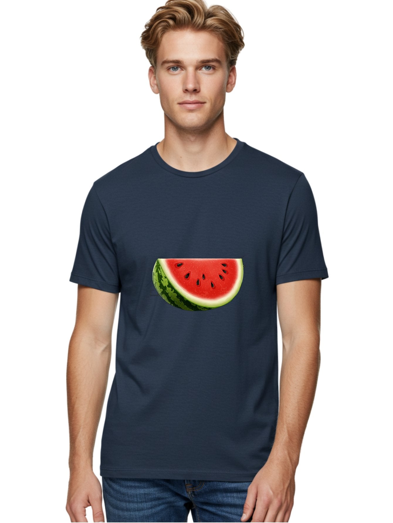 Watermelon-Slice-4 Men'S Graphic Tee, 100% Cotton, Comfortable Casual Summer Wear, Machine Washable, Vintage Camera, Old Camera, Antique Camera, Black Camera, Classic Photography, Photography Equipment, Nostalgic Device, Film Camera, Bal593 24