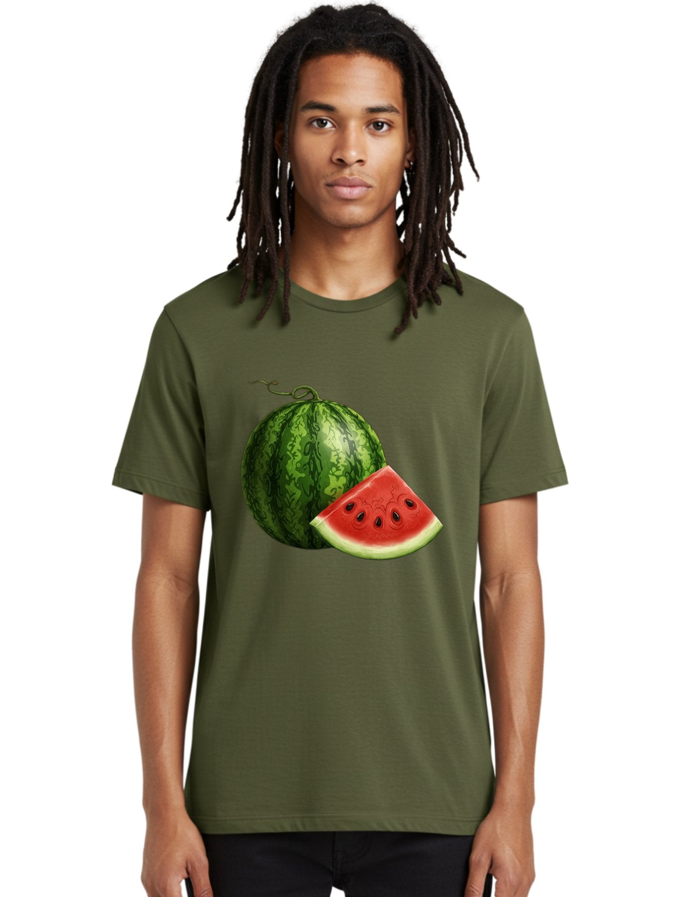 Watermelon-Slice-5 Men'S Graphic Tee, 100% Cotton, Comfortable Casual Summer Wear, Machine Washable, Vintage Camera, Old Camera, Antique Camera, Black Camera, Classic Photography, Photography Equipment, Nostalgic Device, Film Camera, Bal594 19