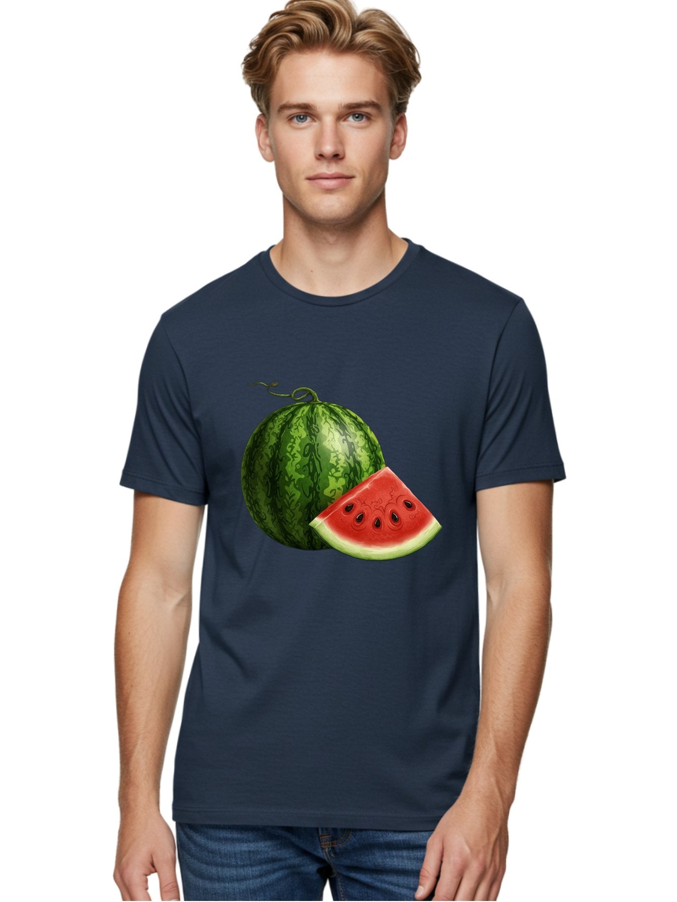 Watermelon-Slice-5 Men'S Graphic Tee, 100% Cotton, Comfortable Casual Summer Wear, Machine Washable, Vintage Camera, Old Camera, Antique Camera, Black Camera, Classic Photography, Photography Equipment, Nostalgic Device, Film Camera, Bal594 17