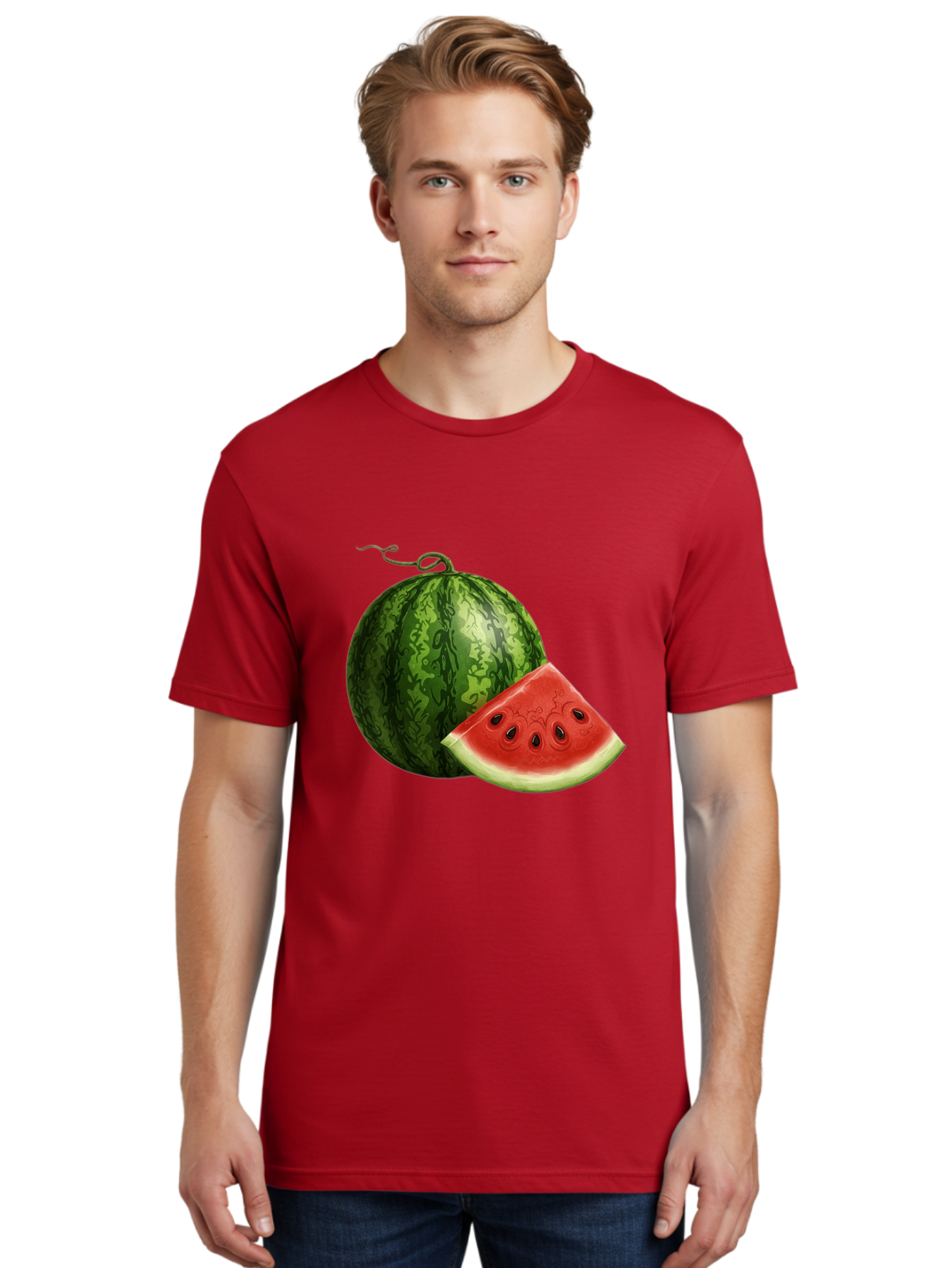 Watermelon-Slice-5 Men'S Graphic Tee, 100% Cotton, Comfortable Casual Summer Wear, Machine Washable, Vintage Camera, Old Camera, Antique Camera, Black Camera, Classic Photography, Photography Equipment, Nostalgic Device, Film Camera, Bal594 24