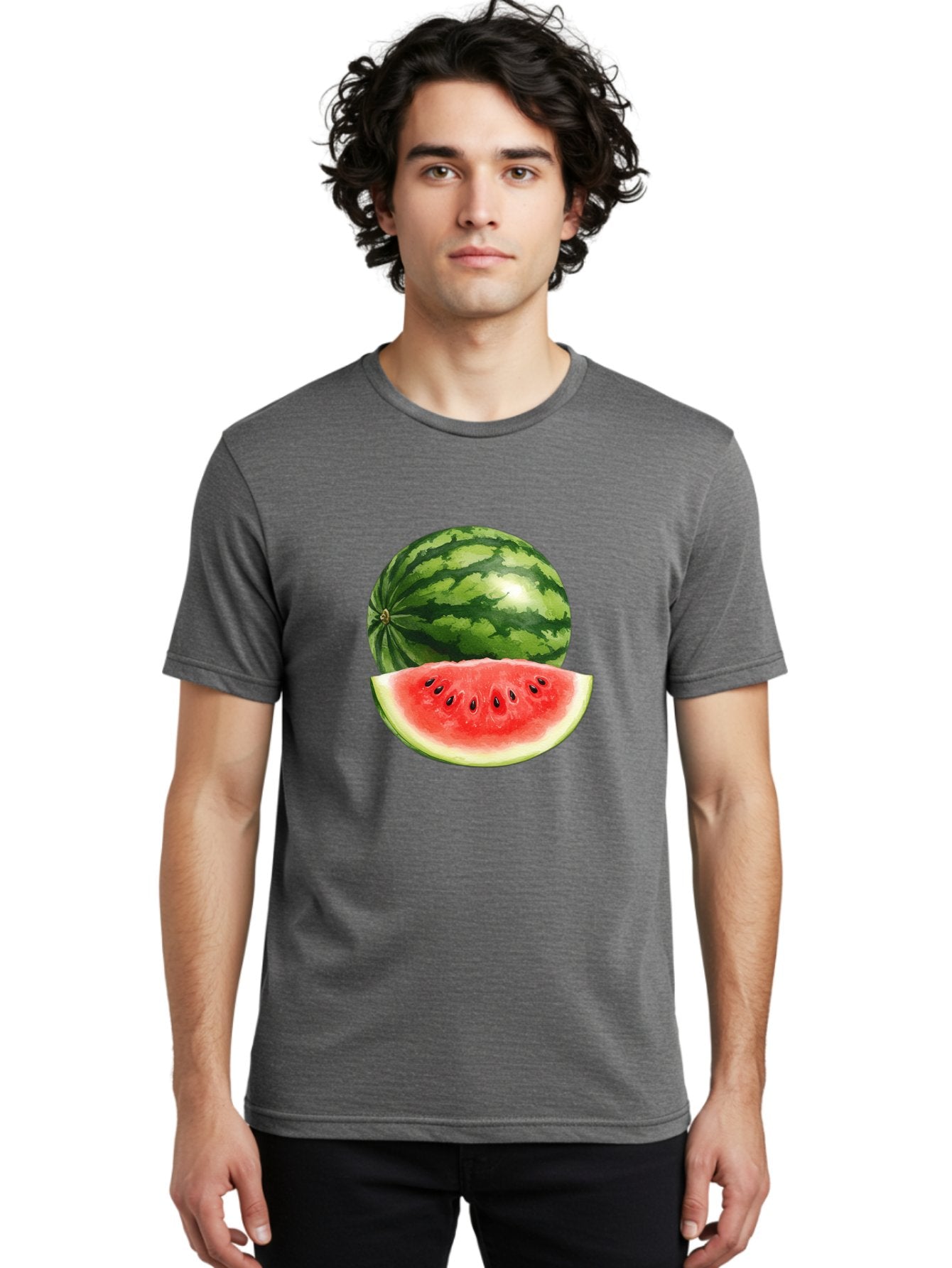 Watermelon Men'S Graphic Tee, 100% Cotton, Comfortable Casual Summer Wear, Machine Washable, Vintage Camera, Old Camera, Antique Camera, Black Camera, Classic Photography, Photography Equipment, Nostalgic Device, Film Camera, Camera Art Bal599 23