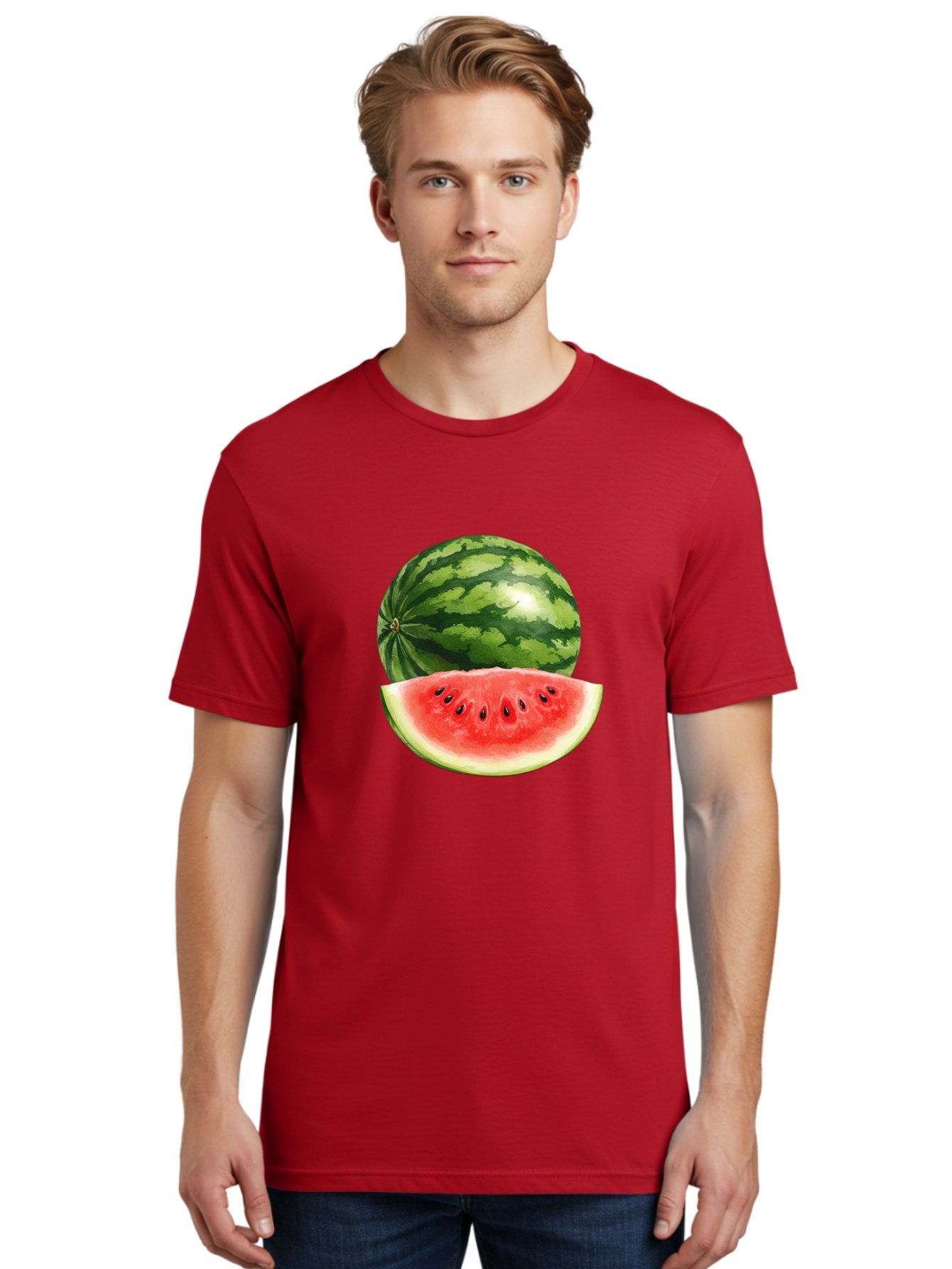 Watermelon Men'S Graphic Tee, 100% Cotton, Comfortable Casual Summer Wear, Machine Washable, Vintage Camera, Old Camera, Antique Camera, Black Camera, Classic Photography, Photography Equipment, Nostalgic Device, Film Camera, Camera Art Bal599 20