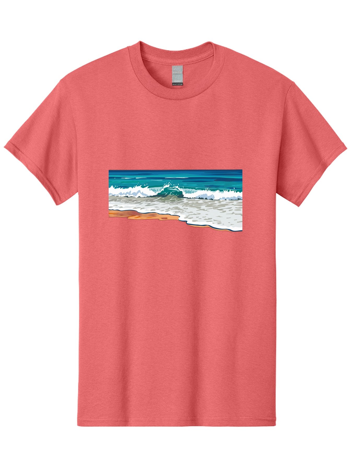 Waves-Crashing-On-Shore Men'S Graphic Tee, 100% Cotton, Comfortable Casual Summer Wear, Machine Washable, Vintage Camera, Old Camera, Antique Camera, Black Camera, Classic Photography, Photography Equipment, Nostalgic Device, Film Camera, Bal600 6