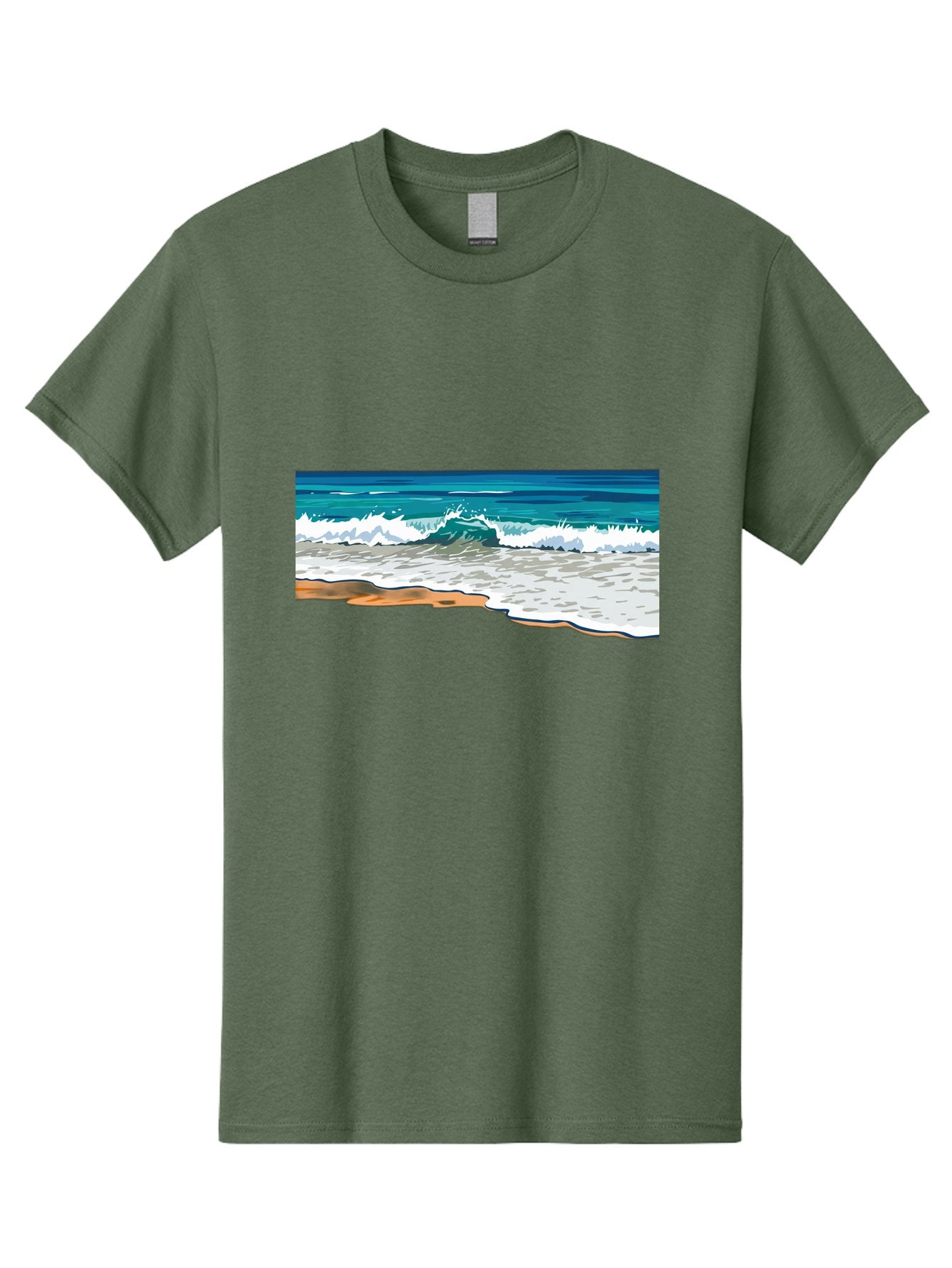 Waves-Crashing-On-Shore Men'S Graphic Tee, 100% Cotton, Comfortable Casual Summer Wear, Machine Washable, Vintage Camera, Old Camera, Antique Camera, Black Camera, Classic Photography, Photography Equipment, Nostalgic Device, Film Camera, Bal600 15