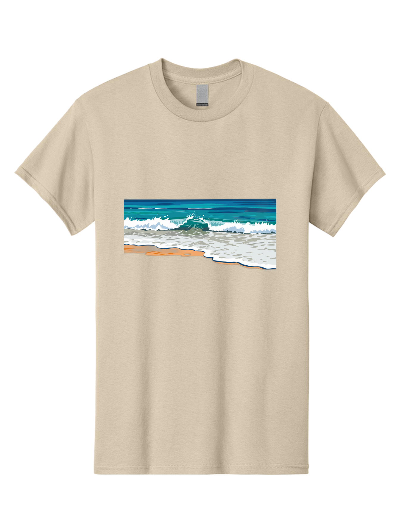 Waves-Crashing-On-Shore Men'S Graphic Tee, 100% Cotton, Comfortable Casual Summer Wear, Machine Washable, Vintage Camera, Old Camera, Antique Camera, Black Camera, Classic Photography, Photography Equipment, Nostalgic Device, Film Camera, Bal600