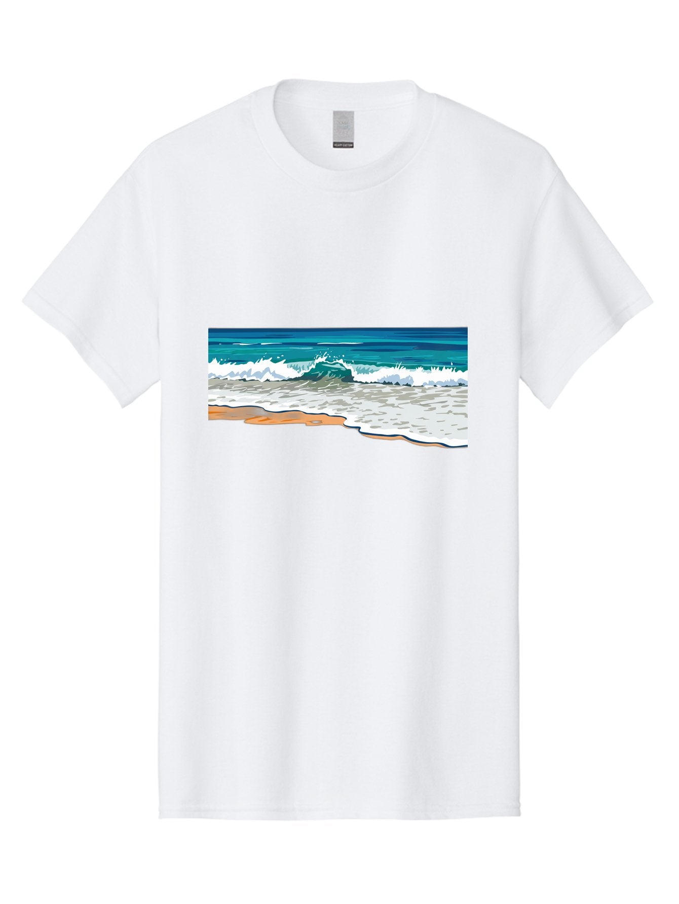 Waves-Crashing-On-Shore Men'S Graphic Tee, 100% Cotton, Comfortable Casual Summer Wear, Machine Washable, Vintage Camera, Old Camera, Antique Camera, Black Camera, Classic Photography, Photography Equipment, Nostalgic Device, Film Camera, Bal600 3