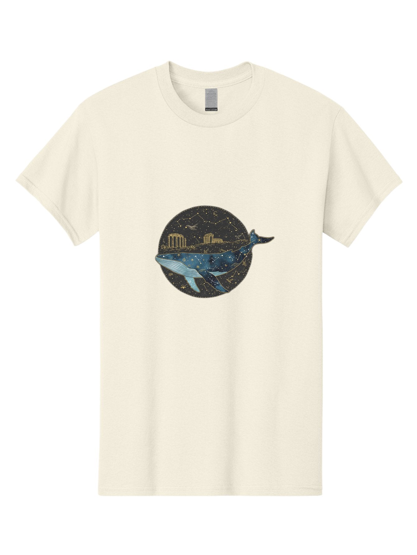 Whale-Constellation Men'S Graphic Tee, 100% Cotton, Comfortable Casual Summer Wear, Machine Washable, Vintage Camera, Old Camera, Antique Camera, Black Camera, Classic Photography, Photography Equipment, Nostalgic Device, Film Camera, Bal601 10