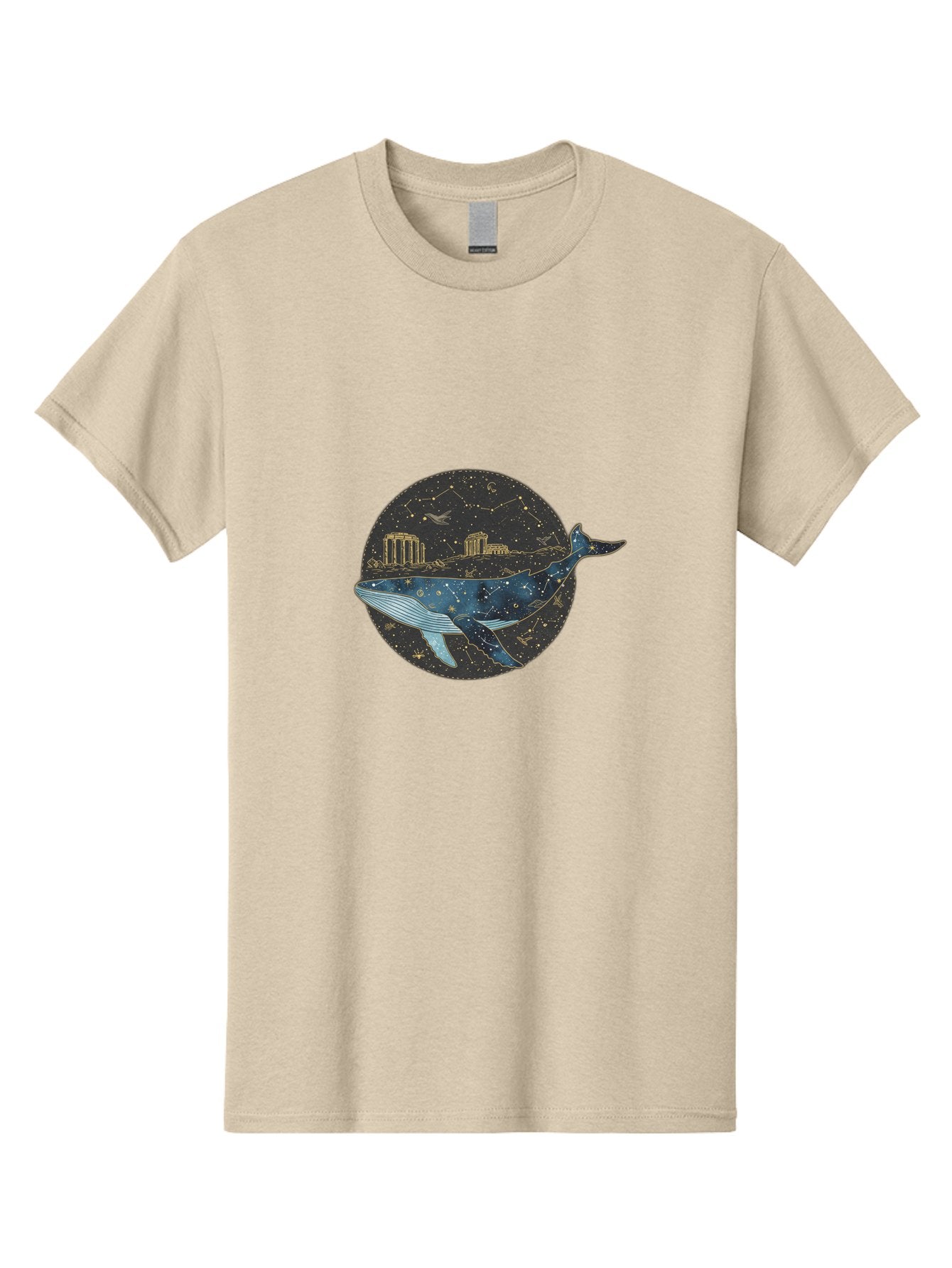 Whale-Constellation Men'S Graphic Tee, 100% Cotton, Comfortable Casual Summer Wear, Machine Washable, Vintage Camera, Old Camera, Antique Camera, Black Camera, Classic Photography, Photography Equipment, Nostalgic Device, Film Camera, Bal601 14