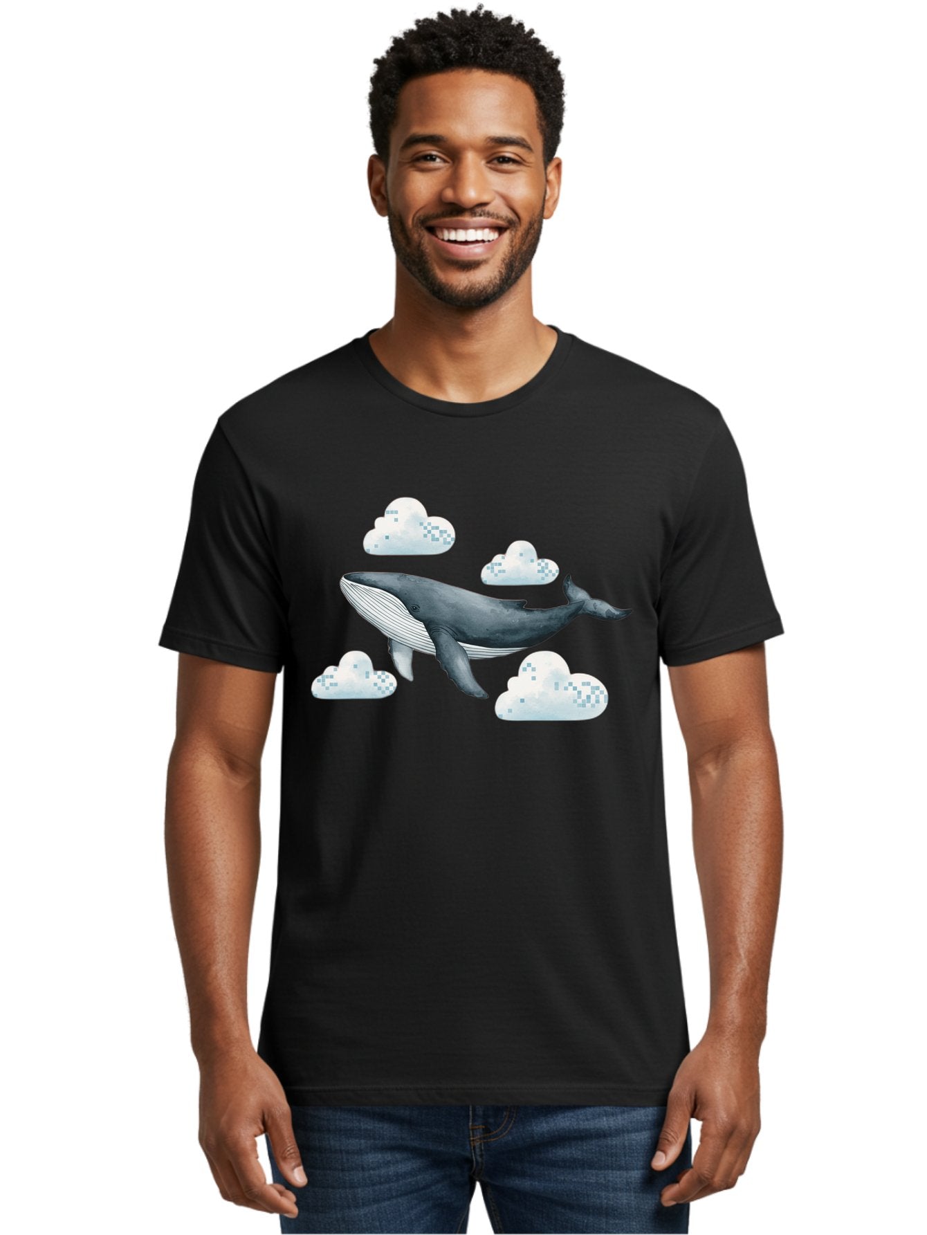 Whale-In-The-Clouds Men'S Graphic Tee, 100% Cotton, Comfortable Casual Summer Wear, Machine Washable, Vintage Camera, Old Camera, Antique Camera, Black Camera, Classic Photography, Photography Equipment, Nostalgic Device, Film Camera, Bal602 25