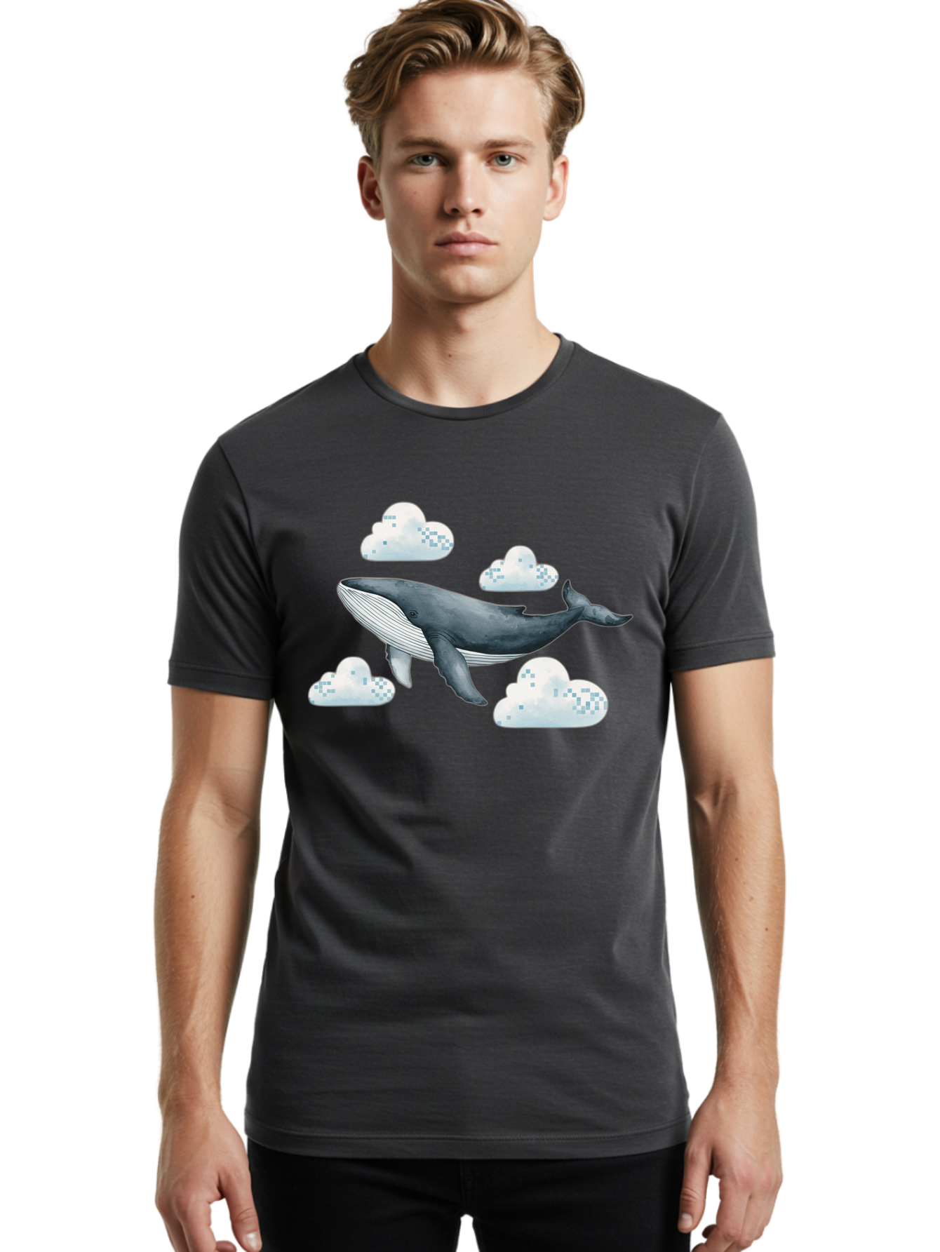 Whale-In-The-Clouds Men'S Graphic Tee, 100% Cotton, Comfortable Casual Summer Wear, Machine Washable, Vintage Camera, Old Camera, Antique Camera, Black Camera, Classic Photography, Photography Equipment, Nostalgic Device, Film Camera, Bal602 29