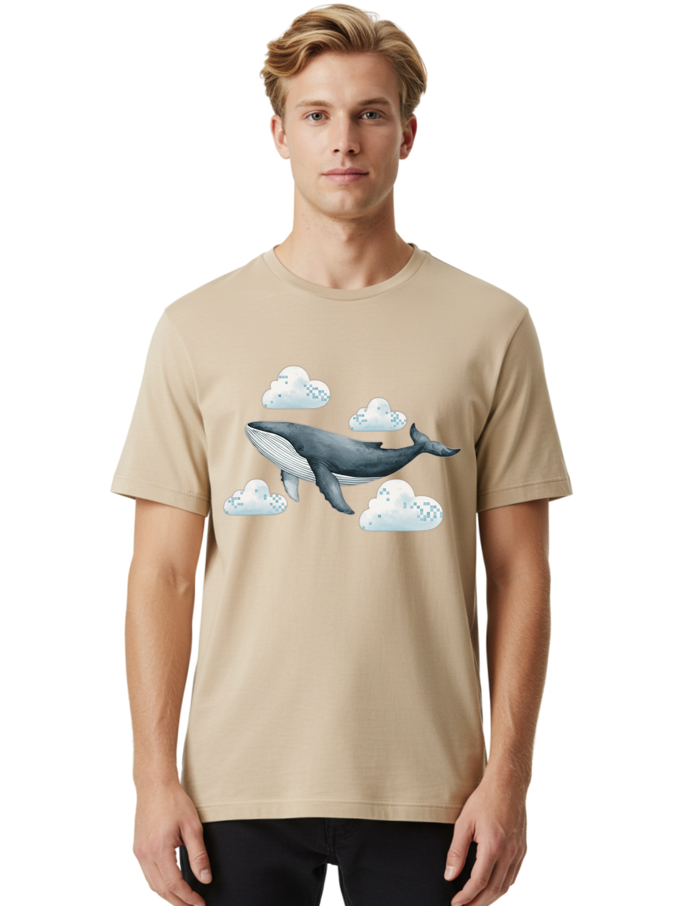 Whale-In-The-Clouds Men'S Graphic Tee, 100% Cotton, Comfortable Casual Summer Wear, Machine Washable, Vintage Camera, Old Camera, Antique Camera, Black Camera, Classic Photography, Photography Equipment, Nostalgic Device, Film Camera, Bal602 24
