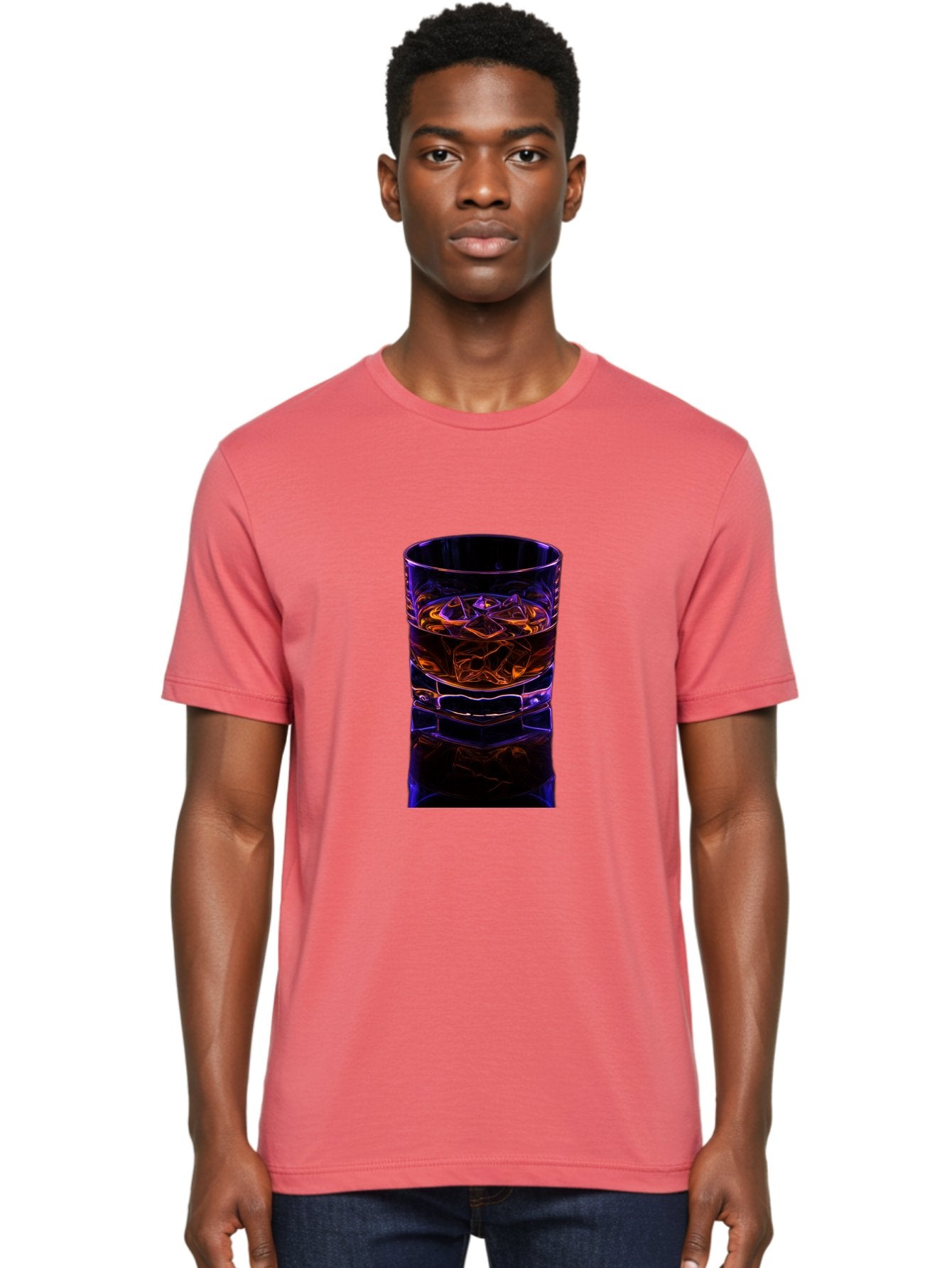 Whiskey-Glass-1 Men'S Graphic Tee, 100% Cotton, Comfortable Casual Summer Wear, Machine Washable, Vintage Camera, Old Camera, Antique Camera, Black Camera, Classic Photography, Photography Equipment, Nostalgic Device, Film Camera, Camera Art Bal604 19