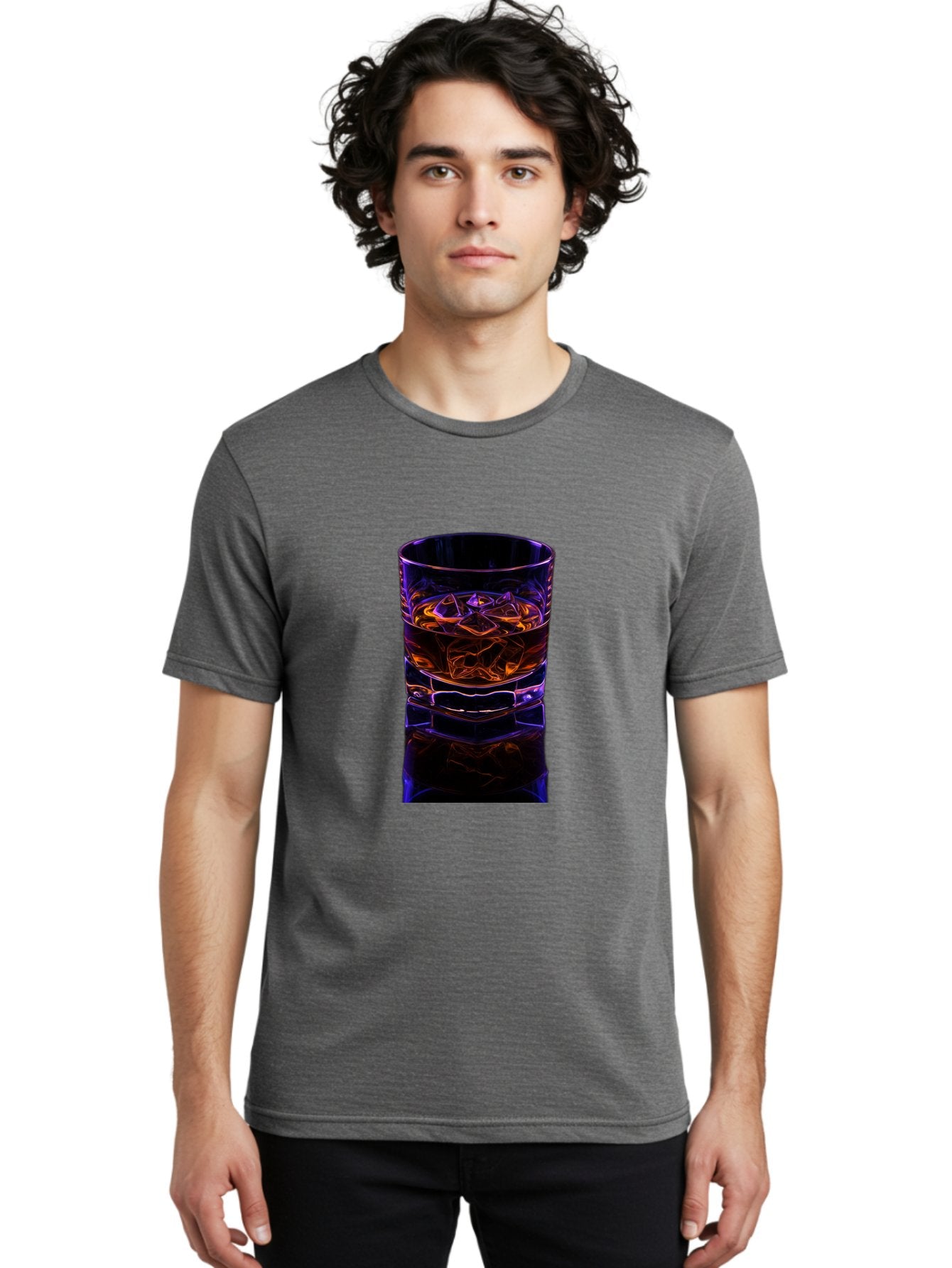 Whiskey-Glass-1 Men'S Graphic Tee, 100% Cotton, Comfortable Casual Summer Wear, Machine Washable, Vintage Camera, Old Camera, Antique Camera, Black Camera, Classic Photography, Photography Equipment, Nostalgic Device, Film Camera, Camera Art Bal604 23