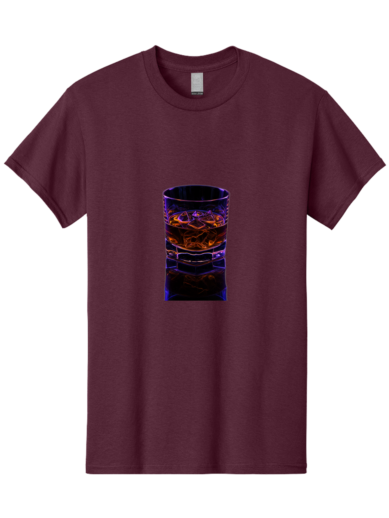 Whiskey-Glass-1 Men'S Graphic Tee, 100% Cotton, Comfortable Casual Summer Wear, Machine Washable, Vintage Camera, Old Camera, Antique Camera, Black Camera, Classic Photography, Photography Equipment, Nostalgic Device, Film Camera, Camera Art Bal604