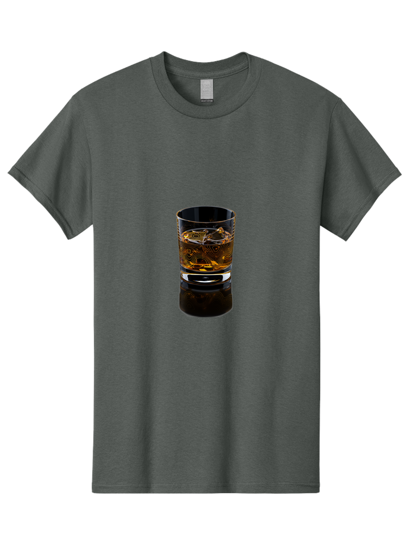 Whiskey-Glass-2 Men'S Graphic Tee, 100% Cotton, Comfortable Casual Summer Wear, Machine Washable, Vintage Camera, Old Camera, Antique Camera, Black Camera, Classic Photography, Photography Equipment, Nostalgic Device, Film Camera, Camera Art Bal605 12
