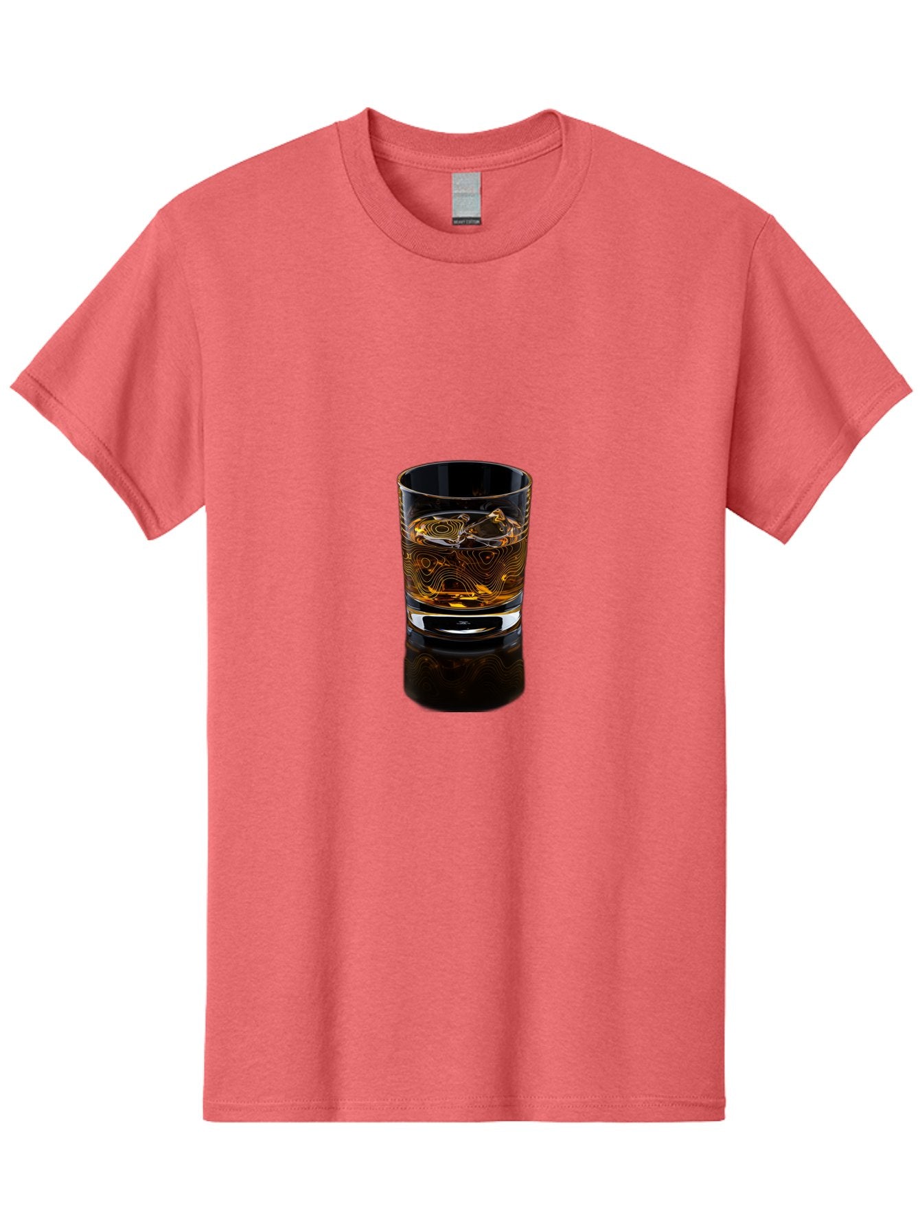 Whiskey-Glass-2 Men'S Graphic Tee, 100% Cotton, Comfortable Casual Summer Wear, Machine Washable, Vintage Camera, Old Camera, Antique Camera, Black Camera, Classic Photography, Photography Equipment, Nostalgic Device, Film Camera, Camera Art Bal605 8