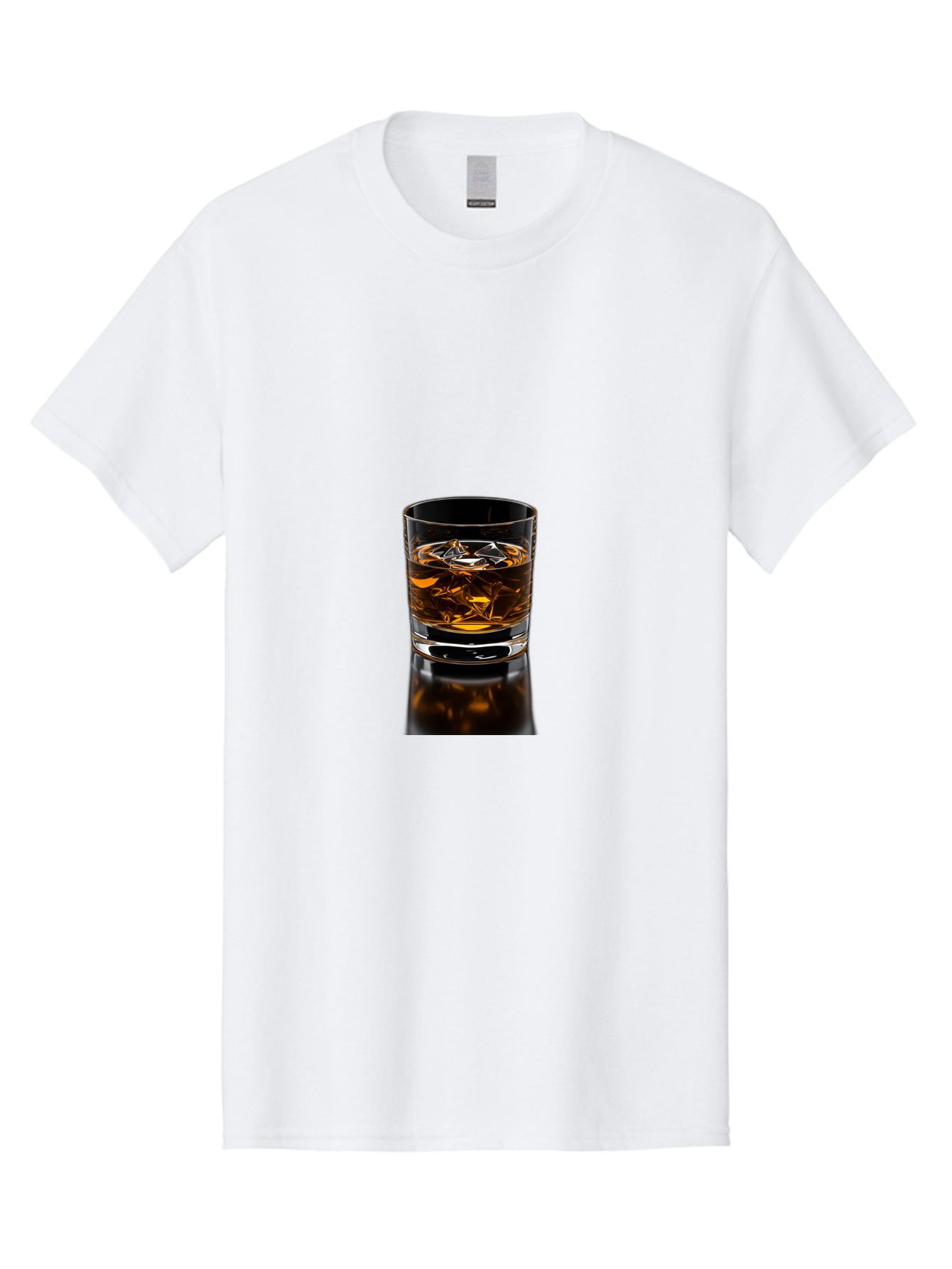 Whiskey-Glass Men'S Graphic Tee, 100% Cotton, Comfortable Casual Summer Wear, Machine Washable, Vintage Camera, Old Camera, Antique Camera, Black Camera, Classic Photography, Photography Equipment, Nostalgic Device, Film Camera, Camera Art Bal606