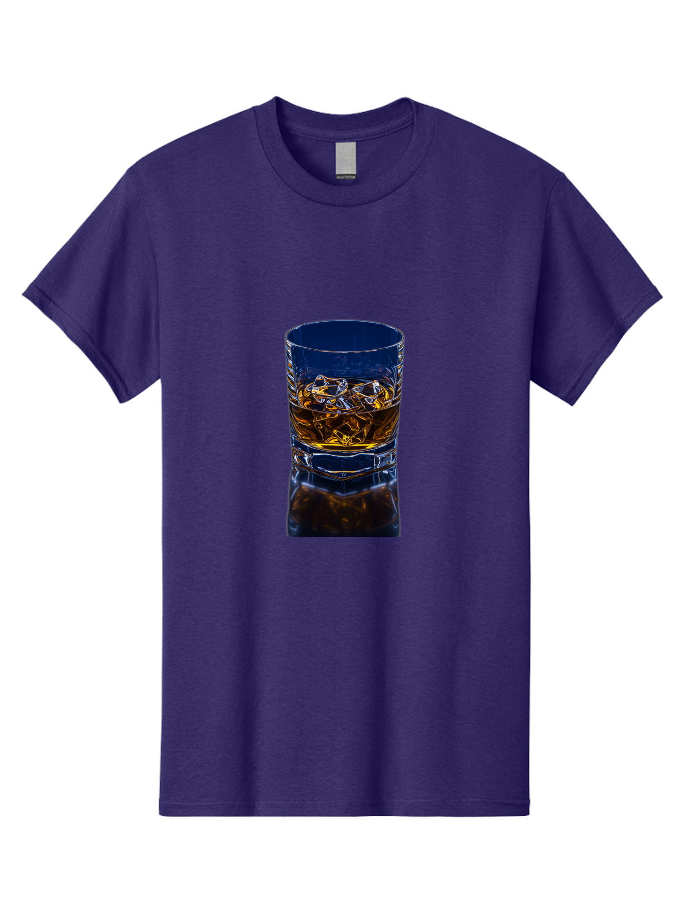 Whiskey-On-The-Rocks-1 Men'S Graphic Tee, 100% Cotton, Comfortable Casual Summer Wear, Machine Washable, Vintage Camera, Old Camera, Antique Camera, Black Camera, Classic Photography, Photography Equipment, Nostalgic Device, Film Camera, Bal607
