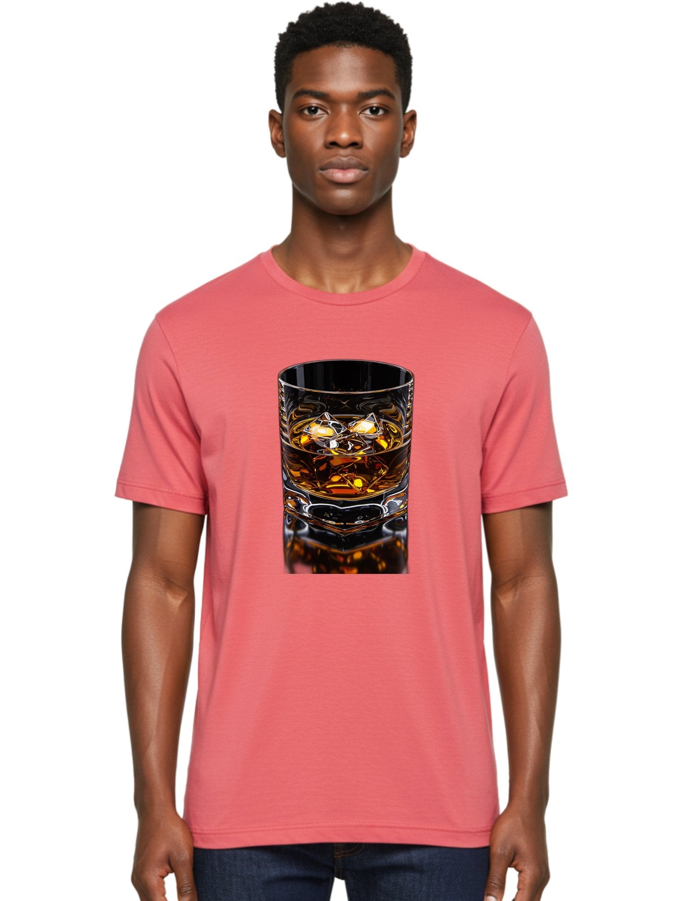 Whiskey-On-The-Rocks Men'S Graphic Tee, 100% Cotton, Comfortable Casual Summer Wear, Machine Washable, Vintage Camera, Old Camera, Antique Camera, Black Camera, Classic Photography, Photography Equipment, Nostalgic Device, Film Camera, Bal608 27
