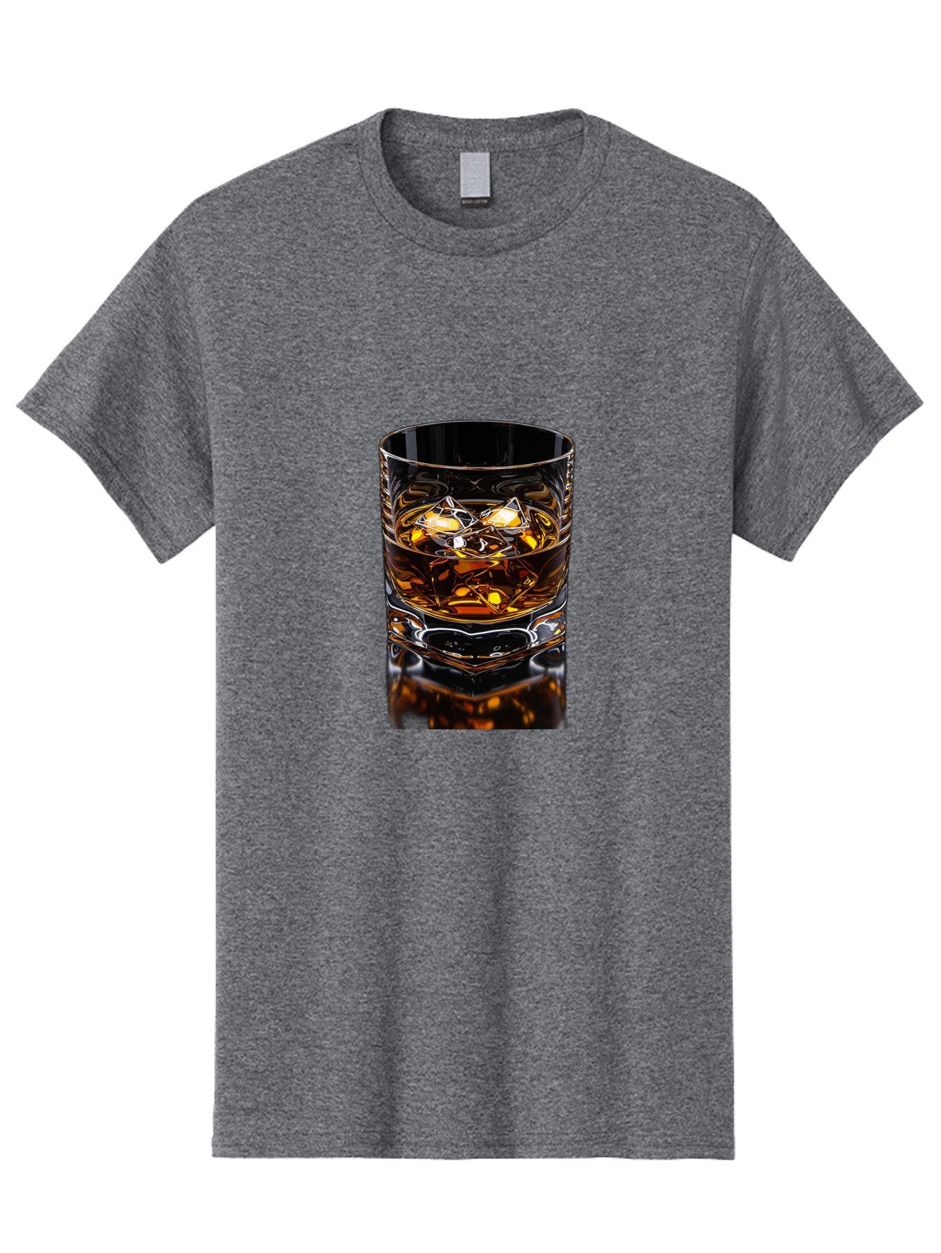 Whiskey-On-The-Rocks Men'S Graphic Tee, 100% Cotton, Comfortable Casual Summer Wear, Machine Washable, Vintage Camera, Old Camera, Antique Camera, Black Camera, Classic Photography, Photography Equipment, Nostalgic Device, Film Camera, Bal608