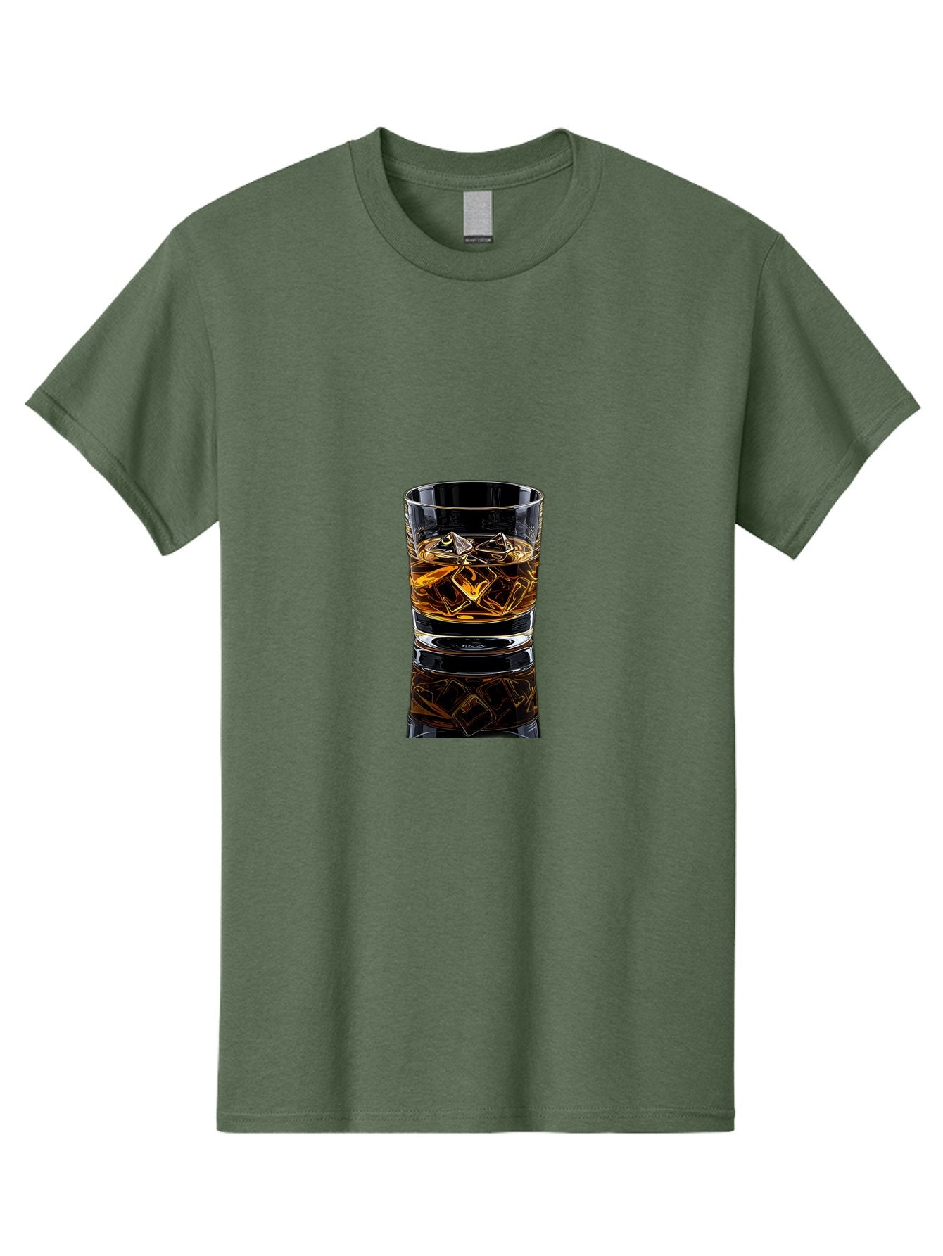 Whiskey-Rocks-Glass Men'S Graphic Tee, 100% Cotton, Comfortable Casual Summer Wear, Machine Washable, Vintage Camera, Old Camera, Antique Camera, Black Camera, Classic Photography, Photography Equipment, Nostalgic Device, Film Camera, Bal609