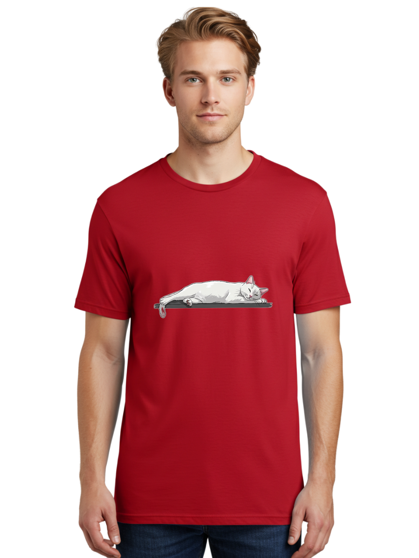 White-Cat Men'S Graphic Tee, 100% Cotton, Comfortable Casual Summer Wear, Machine Washable, Vintage Camera, Old Camera, Antique Camera, Black Camera, Classic Photography, Photography Equipment, Nostalgic Device, Film Camera, Camera Art Bal610 22