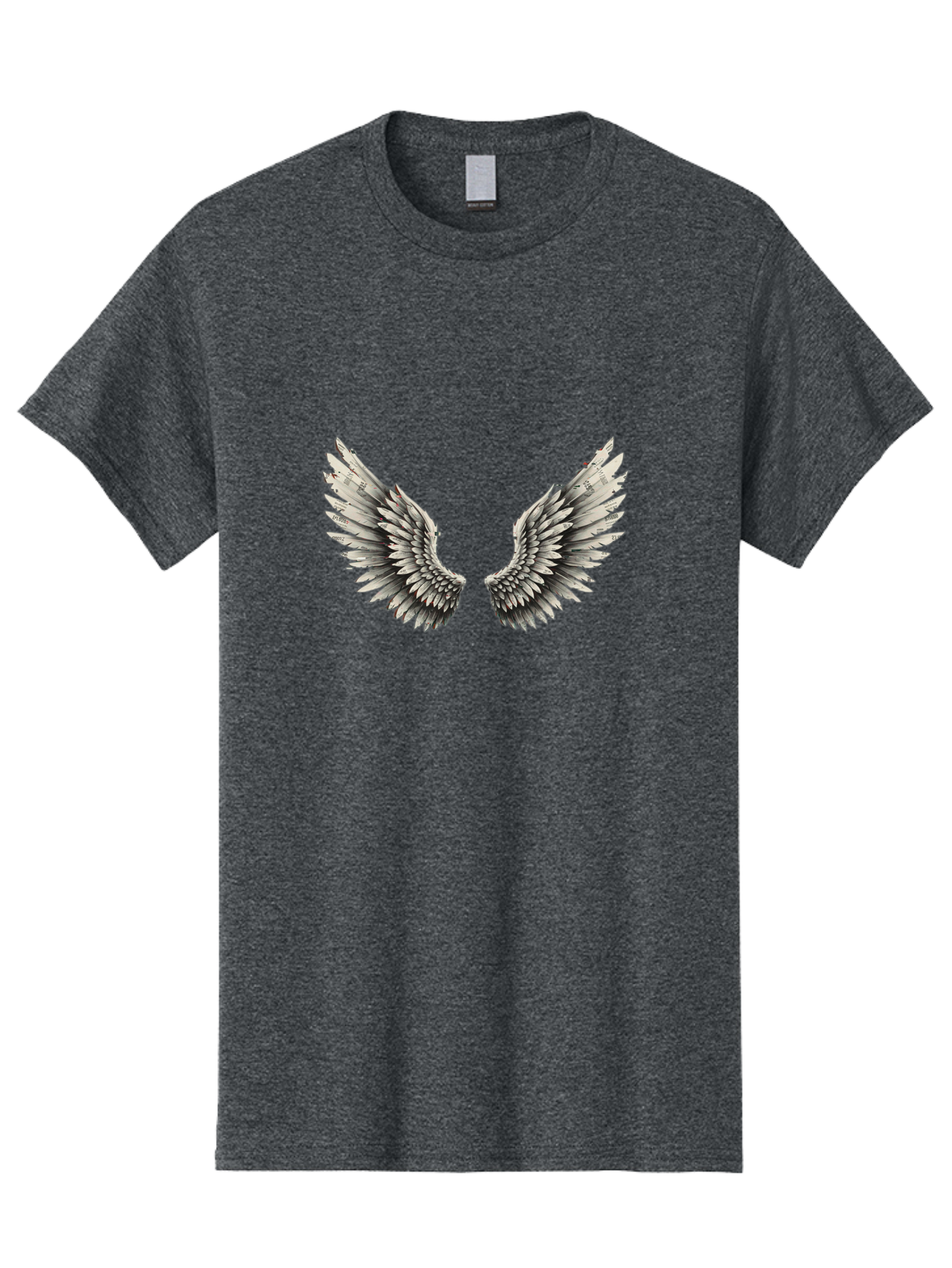 White-Wings-1 Men'S Graphic Tee, 100% Cotton, Comfortable Casual Summer Wear, Machine Washable, Vintage Camera, Old Camera, Antique Camera, Black Camera, Classic Photography, Photography Equipment, Nostalgic Device, Film Camera, Camera Art Bal613 10