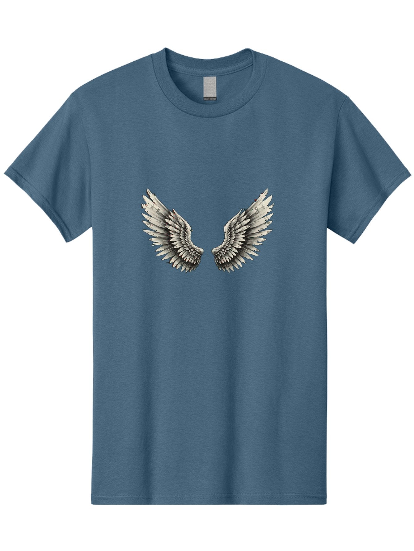White-Wings-1 Men'S Graphic Tee, 100% Cotton, Comfortable Casual Summer Wear, Machine Washable, Vintage Camera, Old Camera, Antique Camera, Black Camera, Classic Photography, Photography Equipment, Nostalgic Device, Film Camera, Camera Art Bal613 10