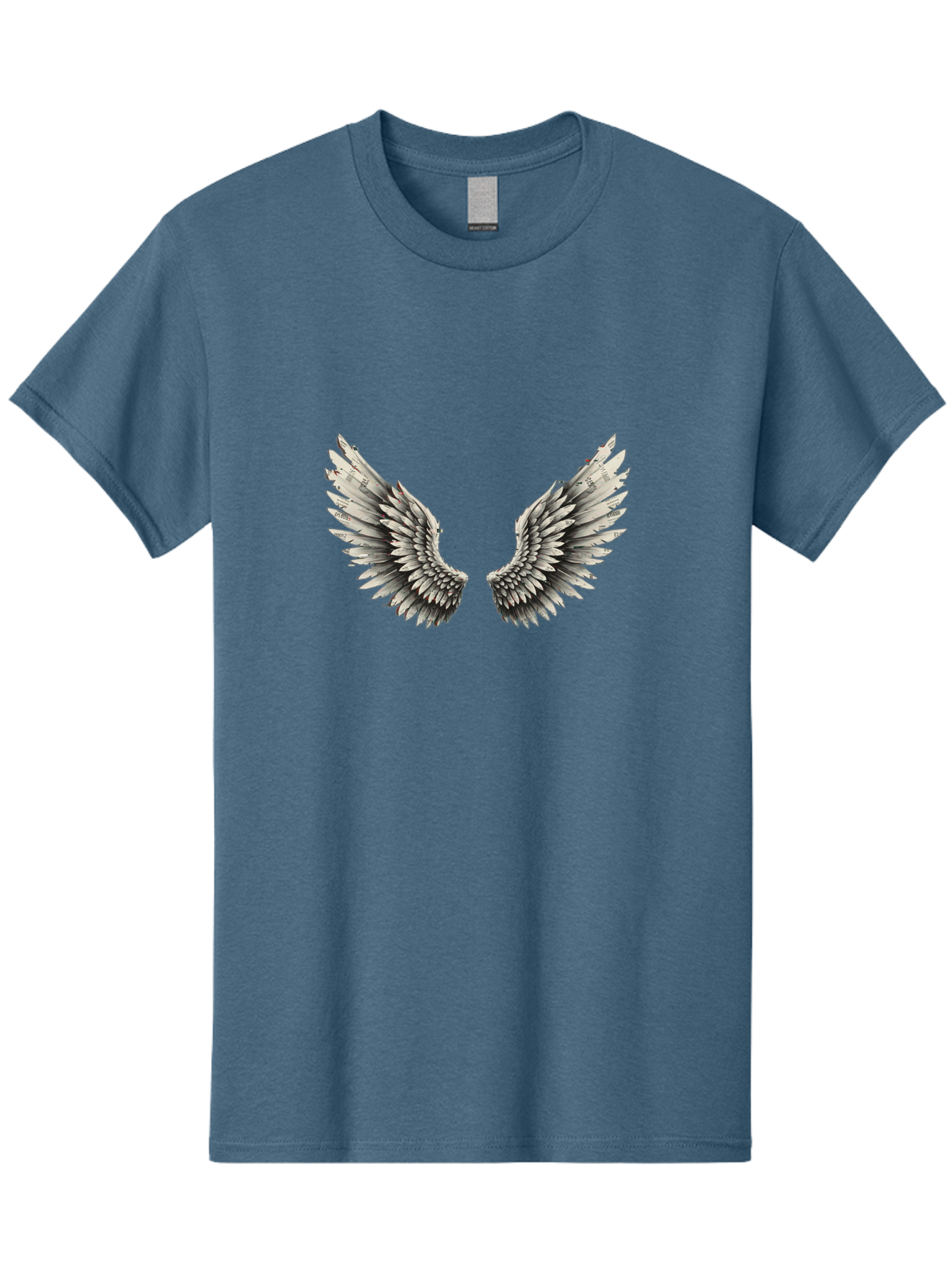 White-Wings-1 Men'S Graphic Tee, 100% Cotton, Comfortable Casual Summer Wear, Machine Washable, Vintage Camera, Old Camera, Antique Camera, Black Camera, Classic Photography, Photography Equipment, Nostalgic Device, Film Camera, Camera Art Bal613 14