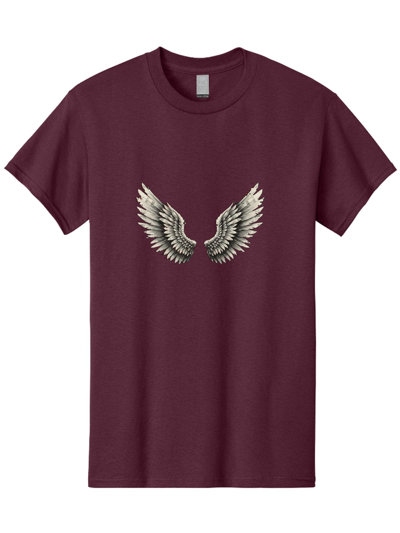 White-Wings-1 Men'S Graphic Tee, 100% Cotton, Comfortable Casual Summer Wear, Machine Washable, Vintage Camera, Old Camera, Antique Camera, Black Camera, Classic Photography, Photography Equipment, Nostalgic Device, Film Camera, Camera Art Bal613 12