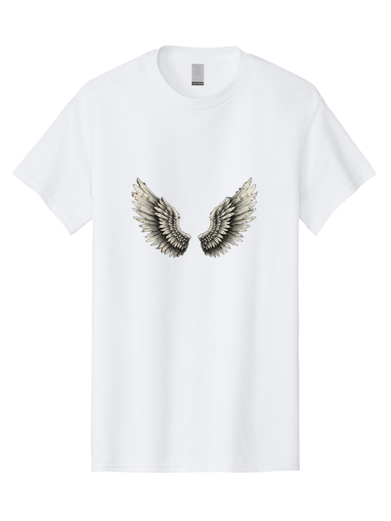 White-Wings-1 Men'S Graphic Tee, 100% Cotton, Comfortable Casual Summer Wear, Machine Washable, Vintage Camera, Old Camera, Antique Camera, Black Camera, Classic Photography, Photography Equipment, Nostalgic Device, Film Camera, Camera Art Bal613 14
