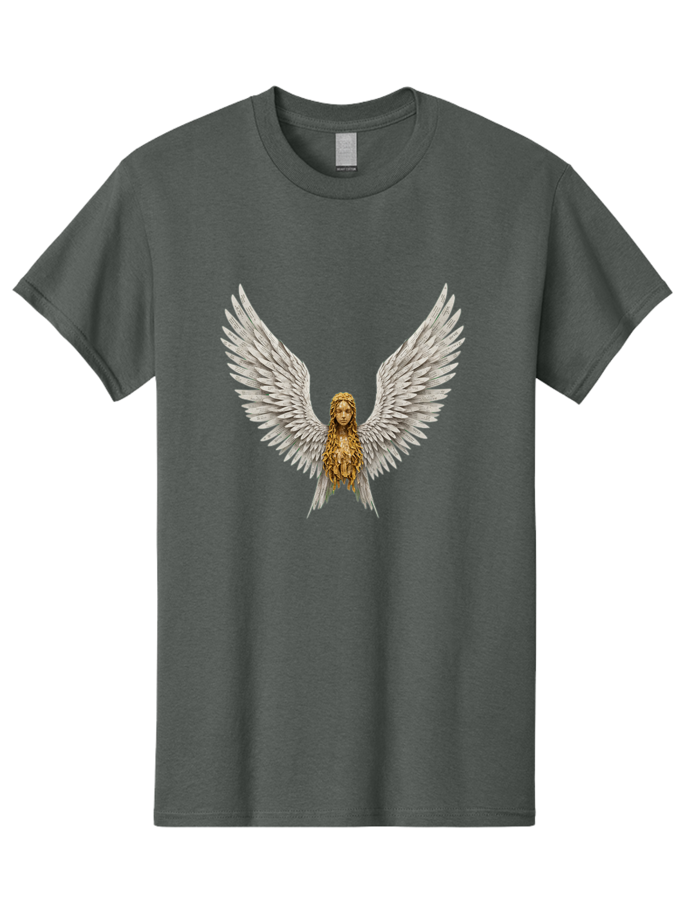 Winged-Woman Men'S Graphic Tee, 100% Cotton, Comfortable Casual Summer Wear, Machine Washable, Vintage Camera, Old Camera, Antique Camera, Black Camera, Classic Photography, Photography Equipment, Nostalgic Device, Film Camera, Camera Art Bal616 11