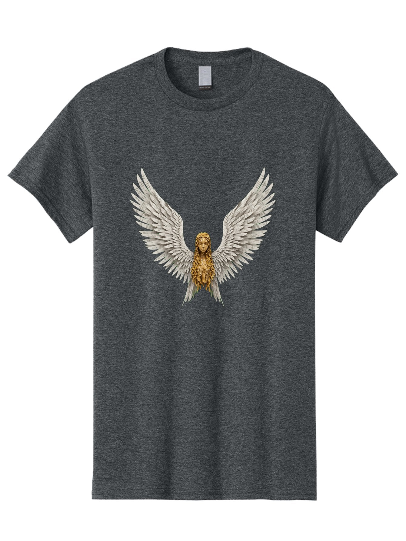 Winged-Woman Men'S Graphic Tee, 100% Cotton, Comfortable Casual Summer Wear, Machine Washable, Vintage Camera, Old Camera, Antique Camera, Black Camera, Classic Photography, Photography Equipment, Nostalgic Device, Film Camera, Camera Art Bal616 3